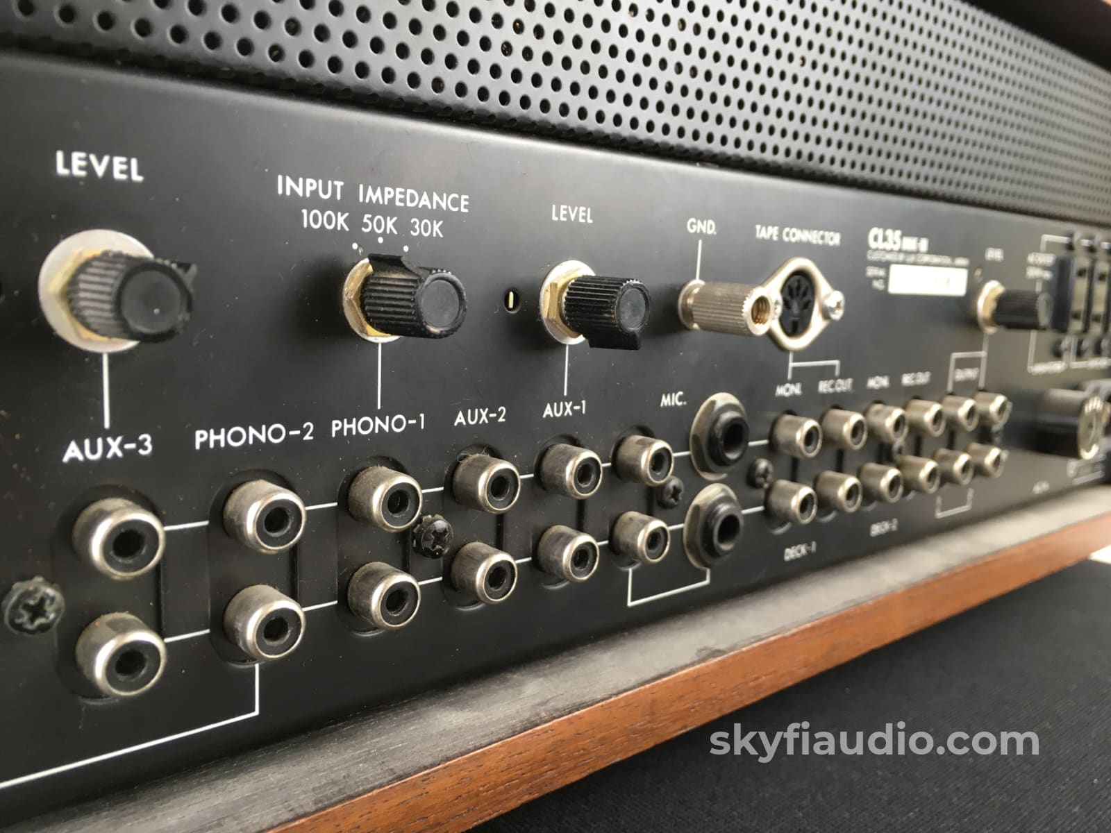 Luxman Cl-35 Mk-Iii All Tube Vintage Preamplifier - From Japan