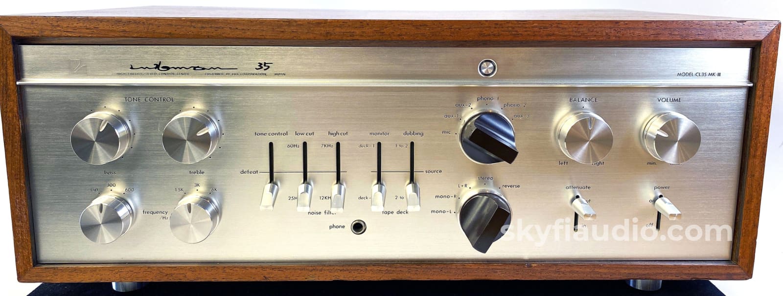 Luxman CL35 MKIII Vintage Tube Preamp