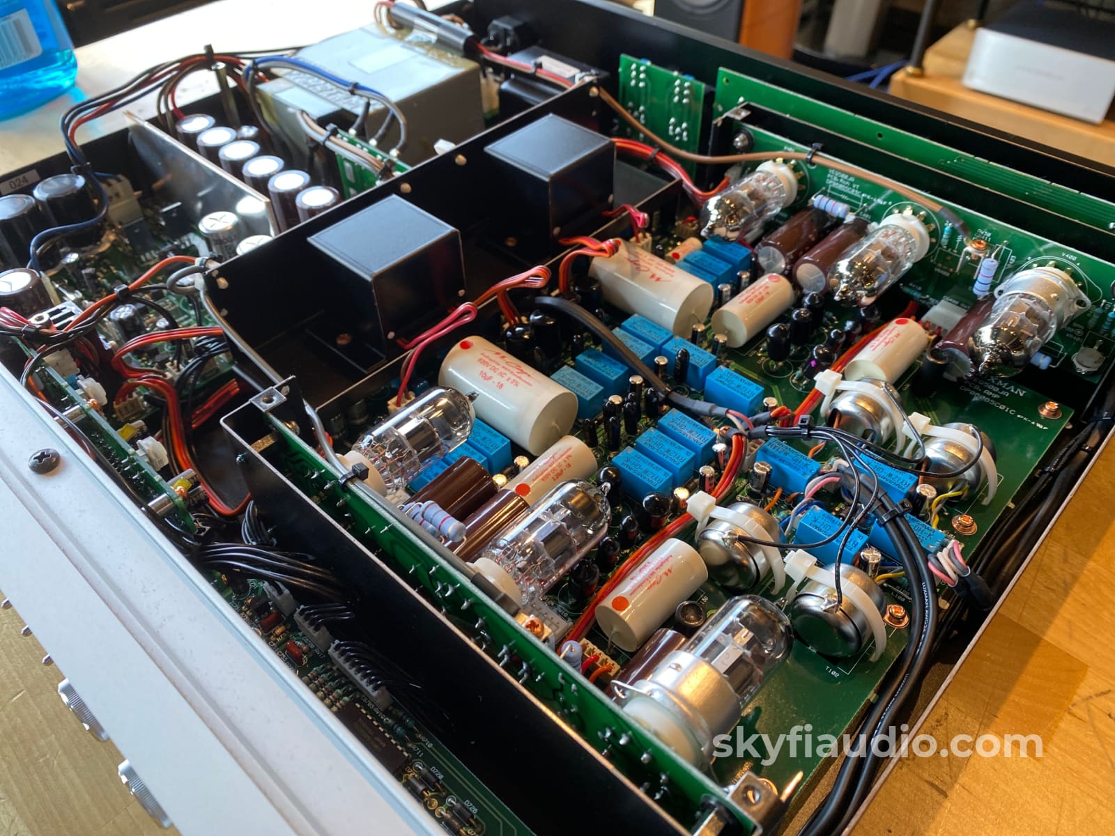 Luxman Eq-500 Tube Phono Preamplifier Mm-Mc - Wow