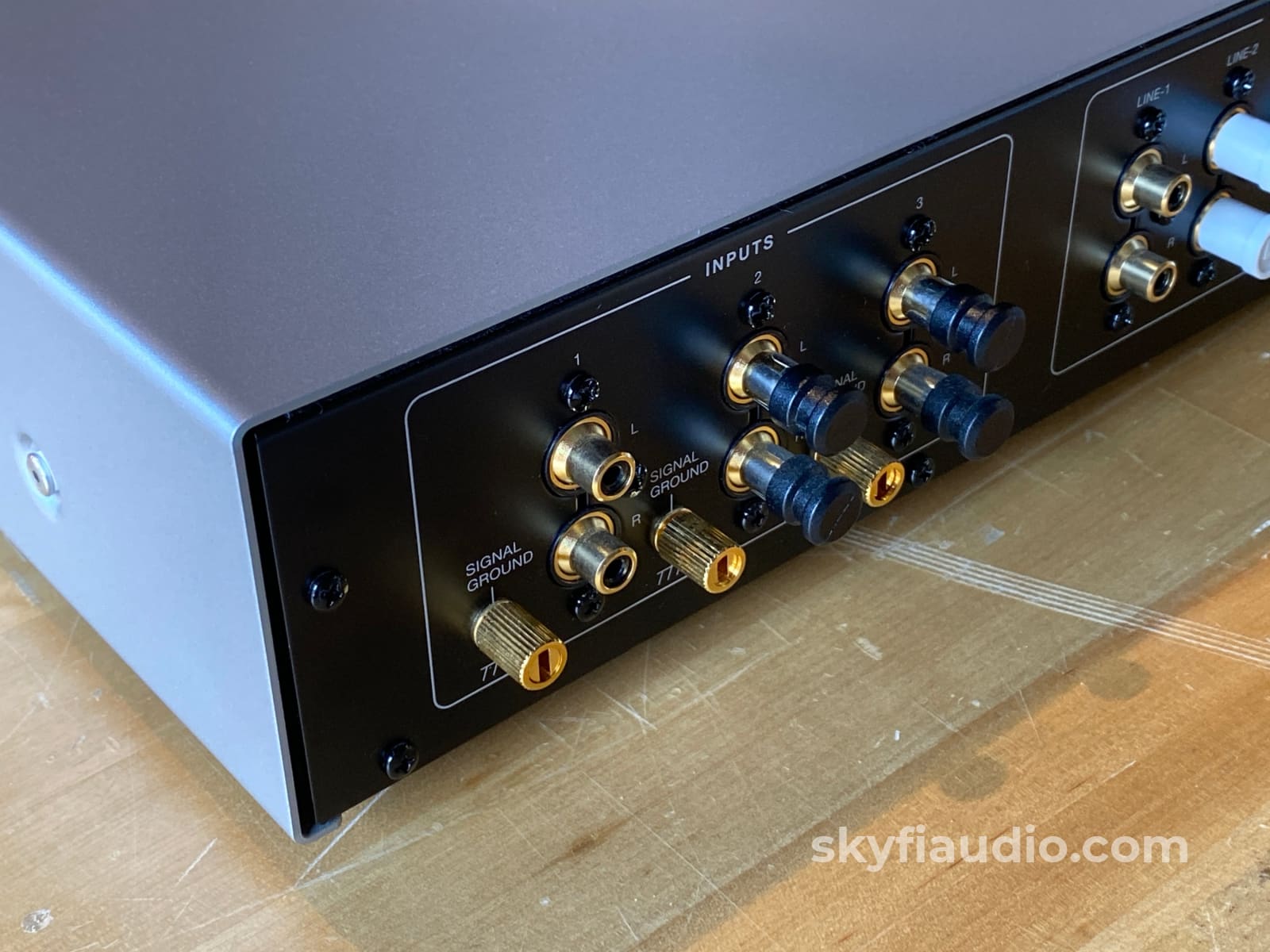 Luxman Eq-500 Tube Phono Preamplifier Mm-Mc - Wow