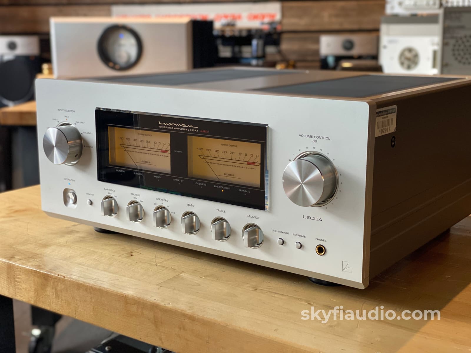 Luxman L-590Axii Integrated Amplifier From Japan - Class A