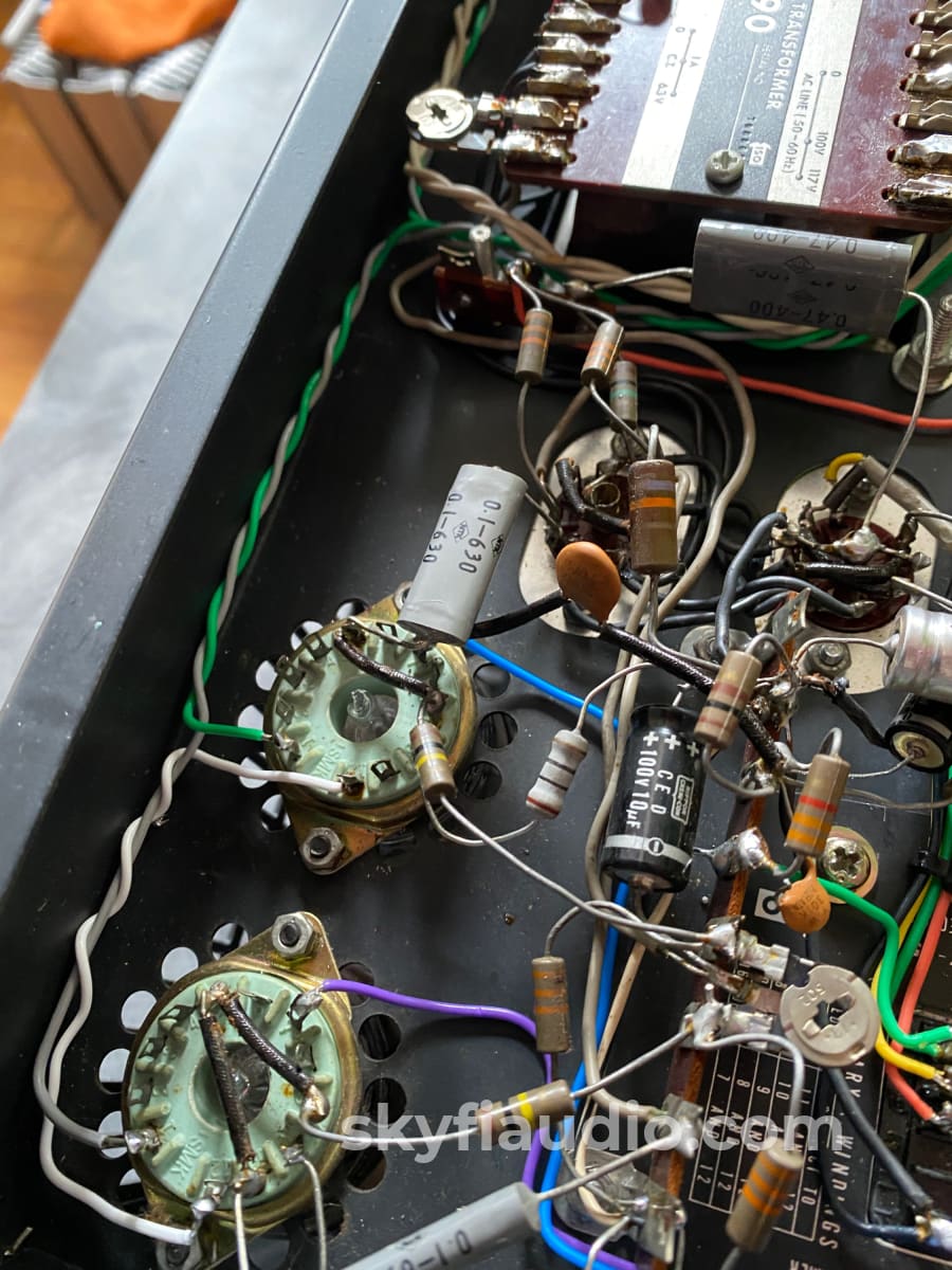 Luxman Luxkit Kmq-60 Vintage Tube Amplifier