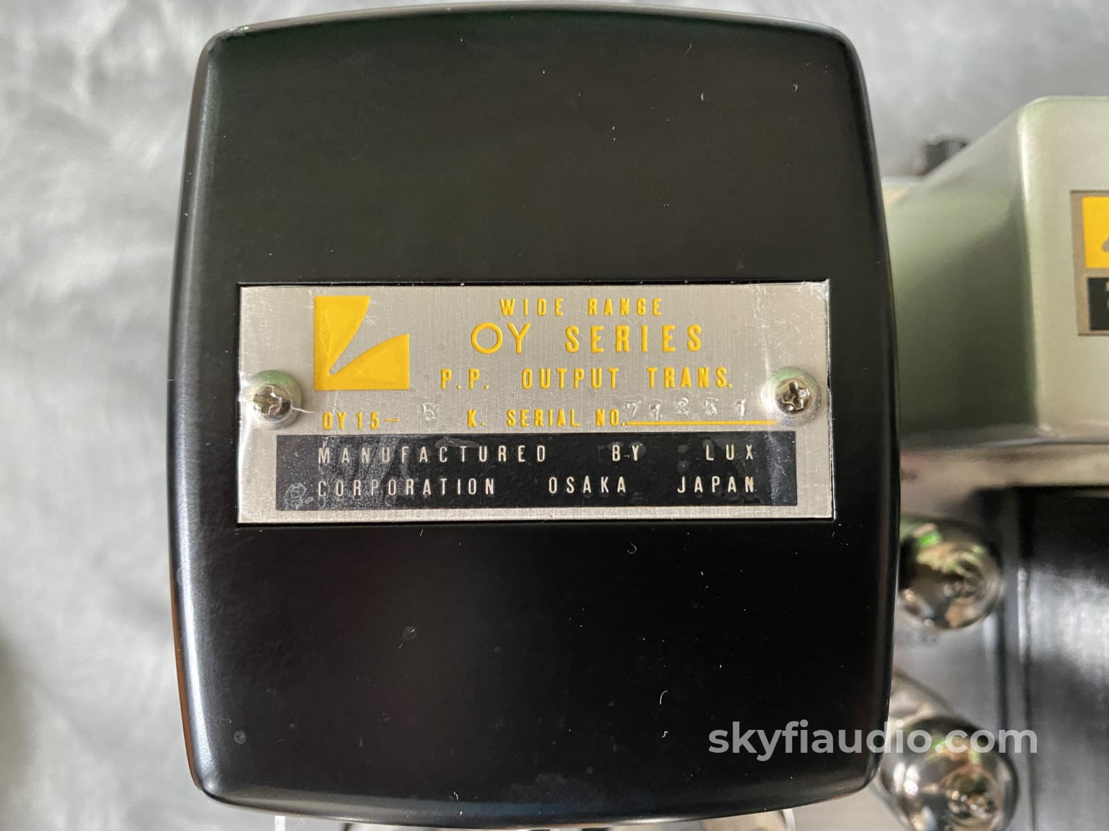 Luxman Luxkit Kmq-60 Vintage Tube Amplifier