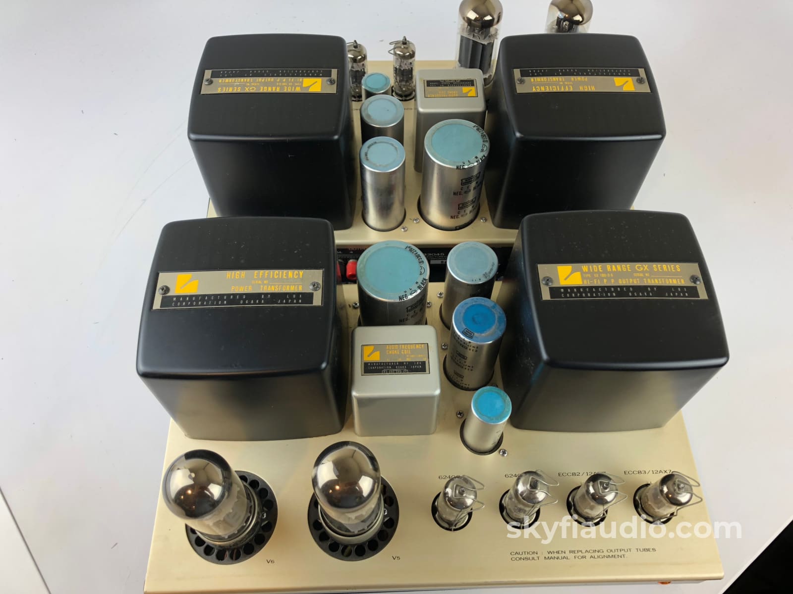 Luxman Mb-3045 Tube Monoblock Amplifier Pair