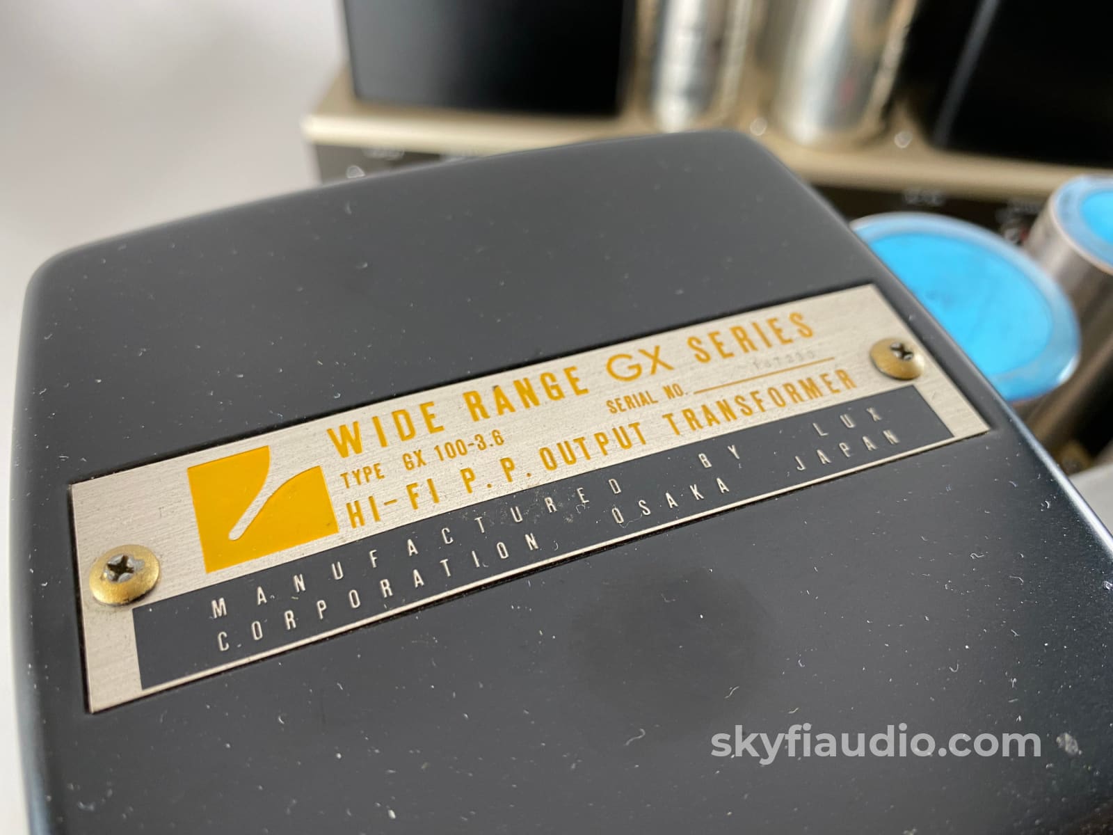 Luxman Mb-3045 Tube Monoblock Amplifiers Amplifier