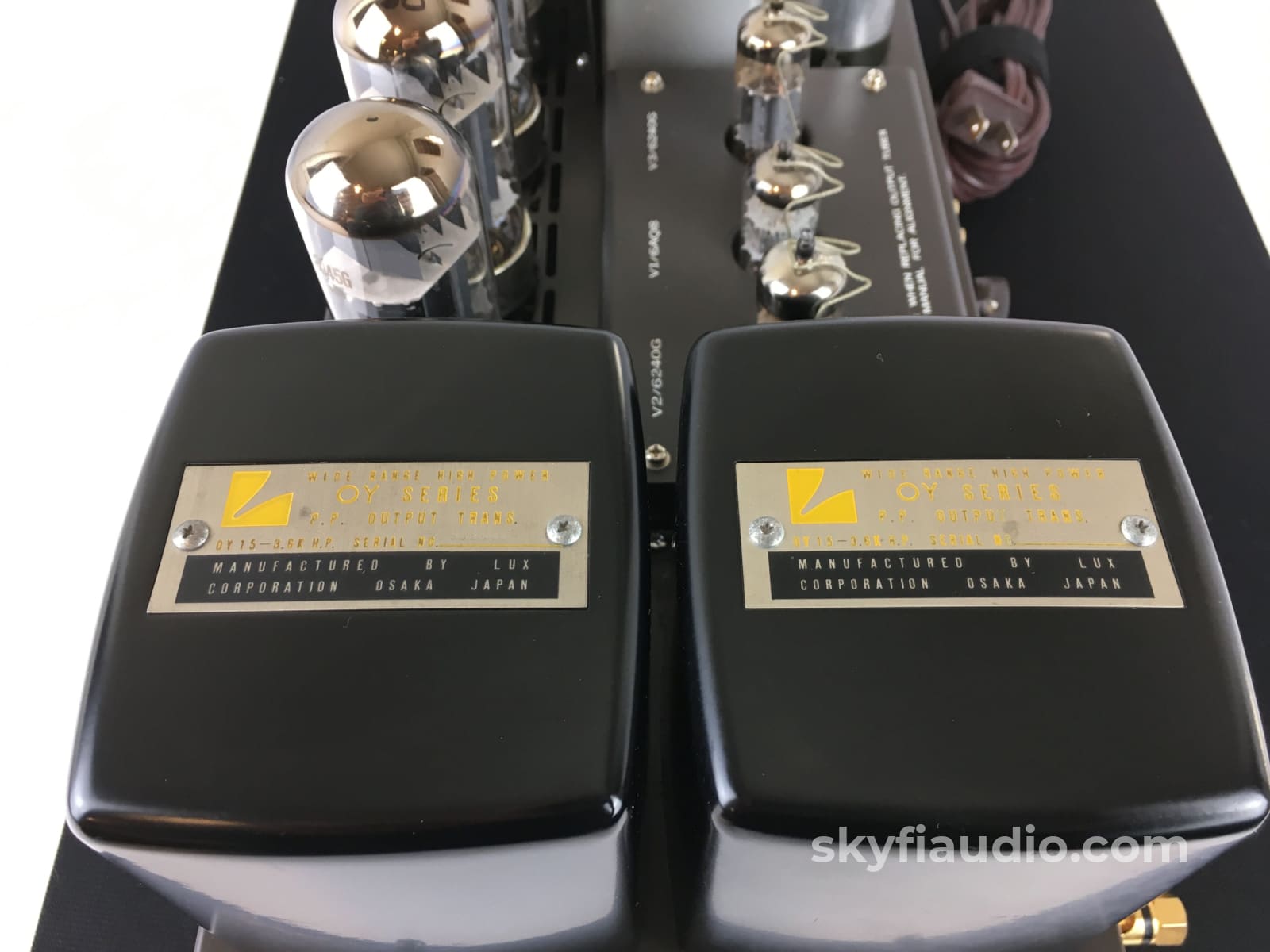 Luxman Mq-3600 Stereo Tube Amplifier With Original Tubes