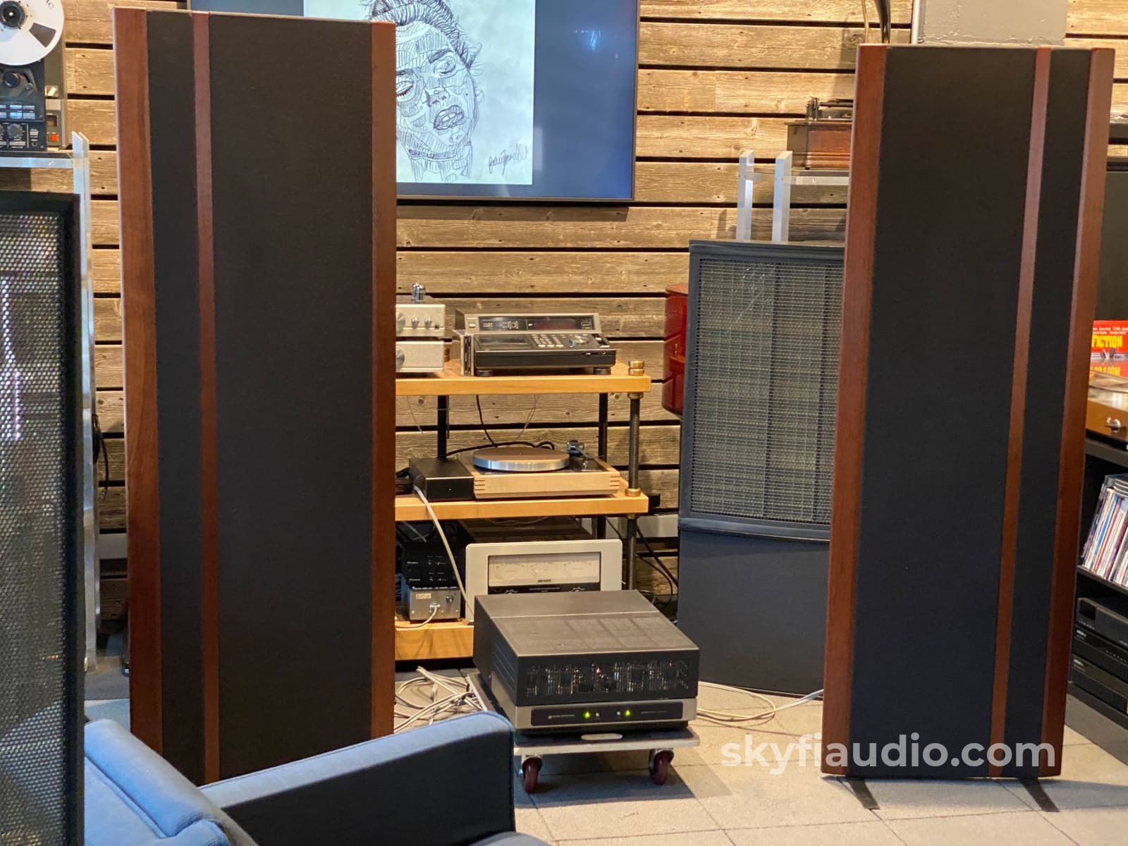 Magnepan Mg3.6/R Planar Magnetic Speakers In Wood Finish