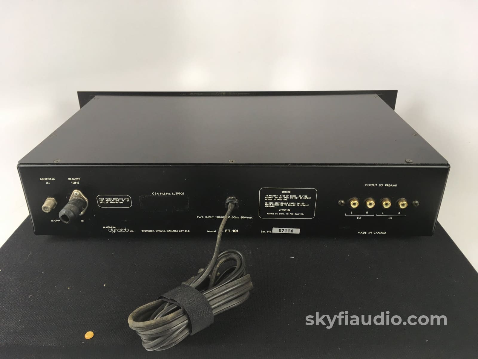 Magnum Dynalab Ft-101 Digital/Analog Reference Fm Tuner