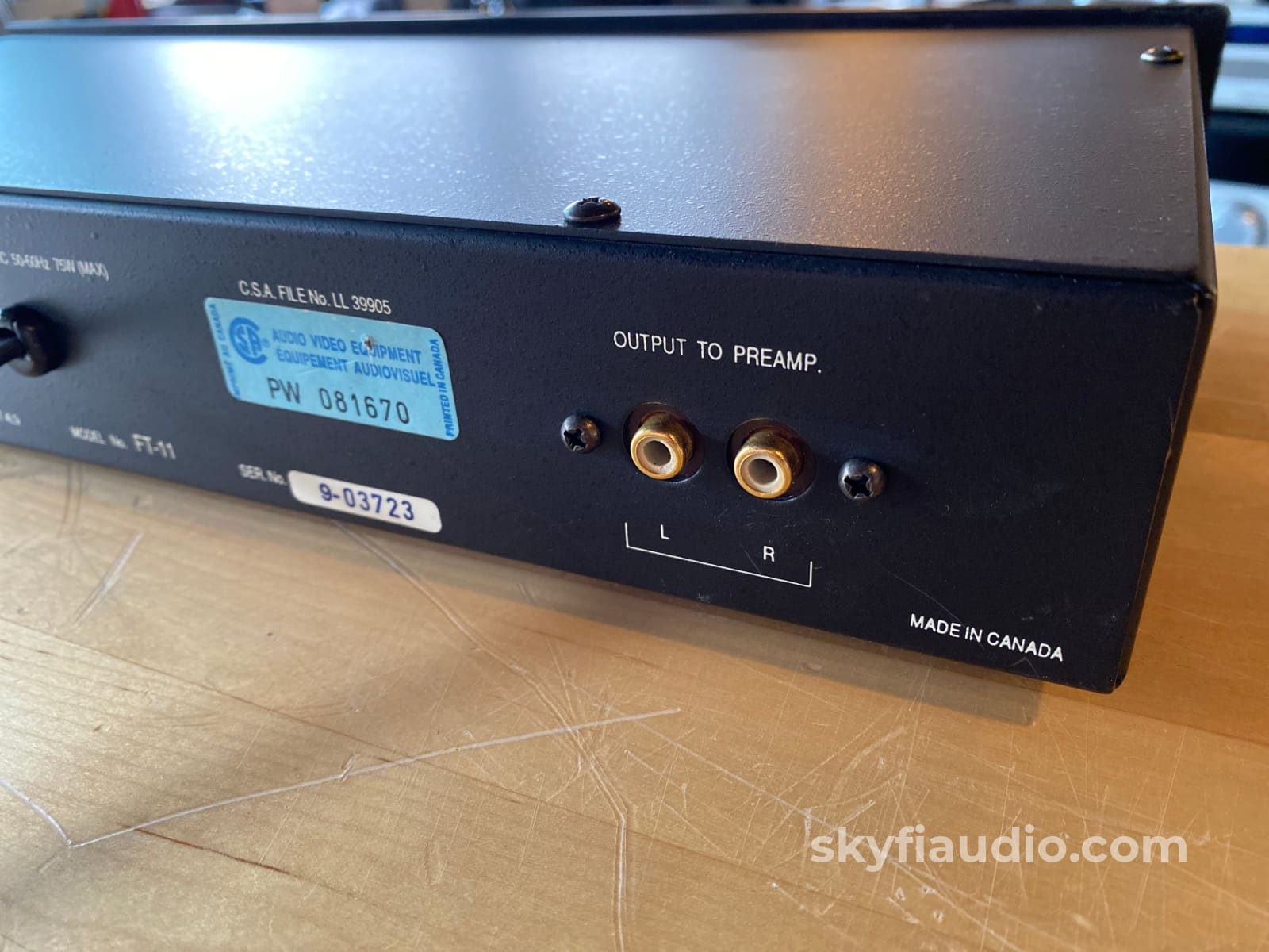 Magnum Dynalab Ft-11 Analog Fm Tuner