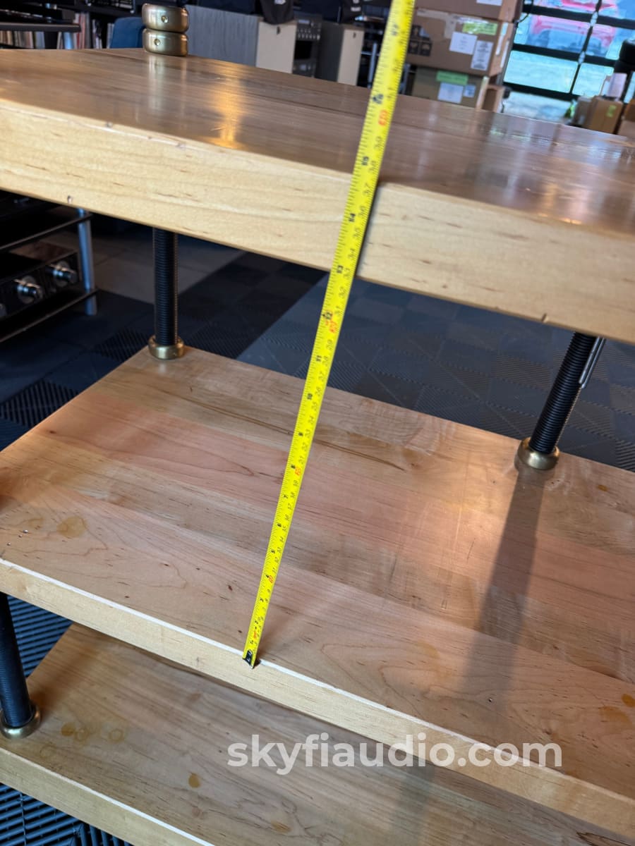 Mapleshade Three Shelf Audio Rack Pre Loved Accessory