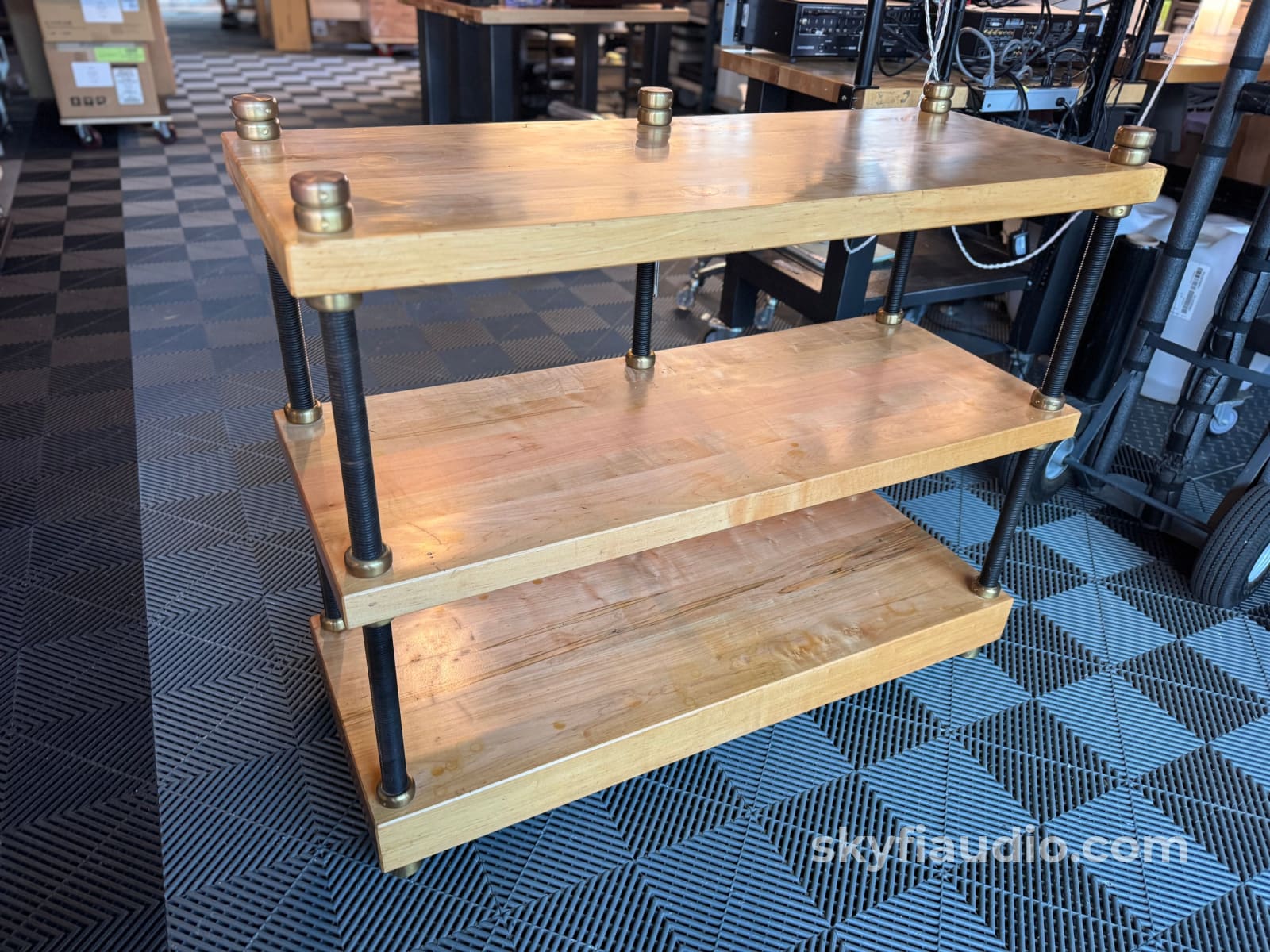 Mapleshade Three Shelf Audio Rack Pre Loved Accessory