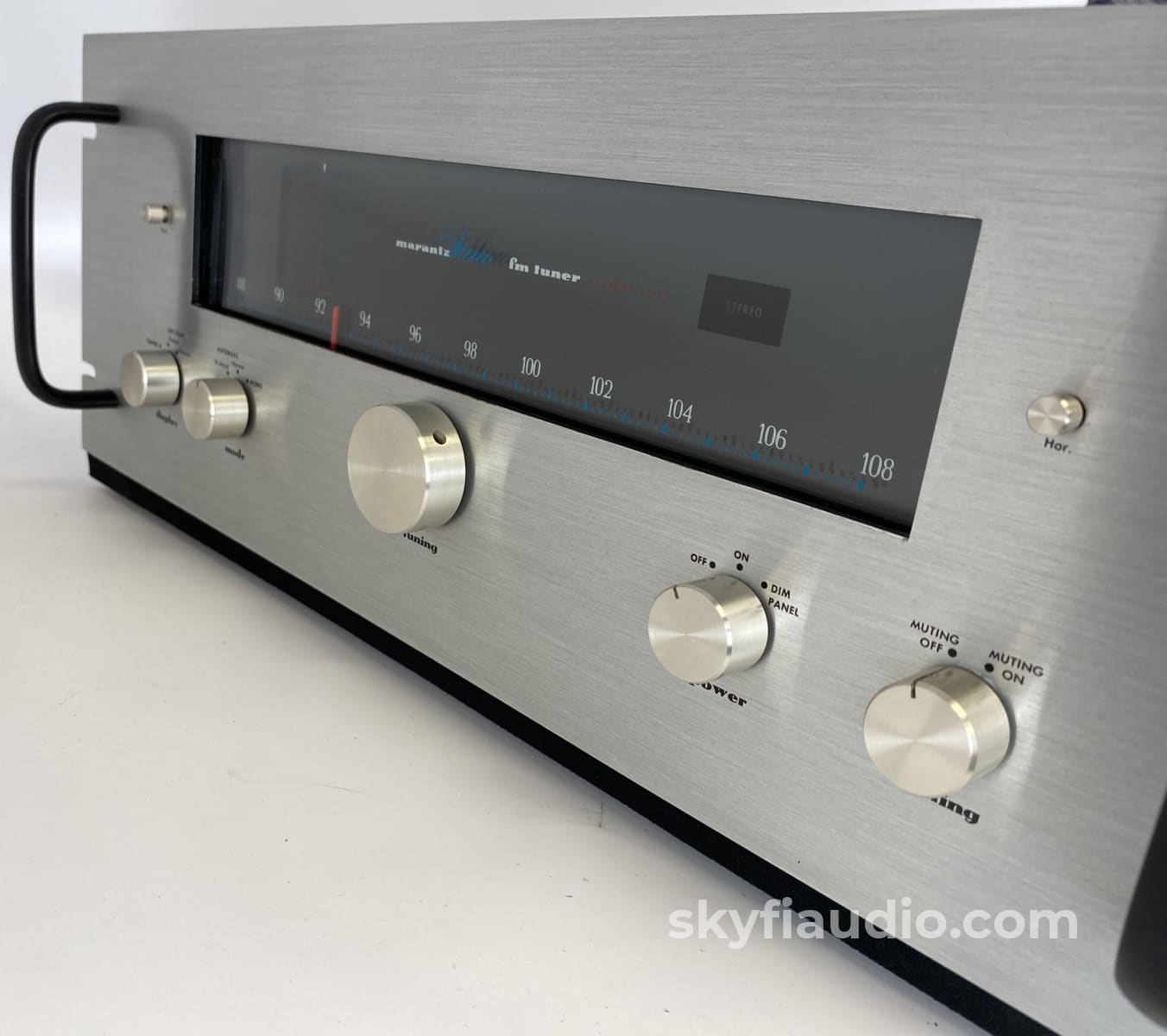 Marantz 10B Vintage Tube Tuner With Rare Rack Handles! Like New