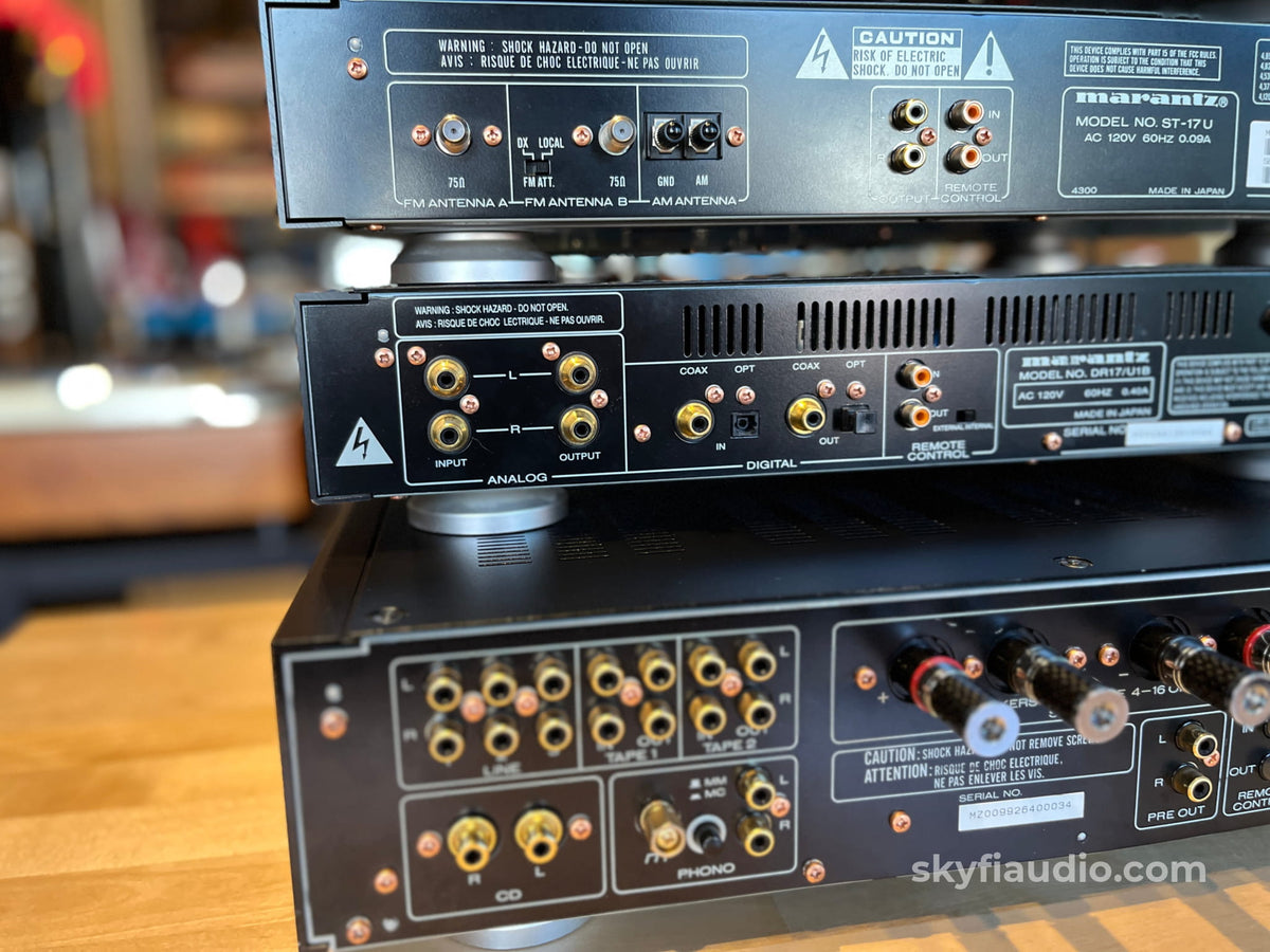 Marantz 17 Series System - Integrated Amplifier CD Player and Tuner - Integrated Amplifier
