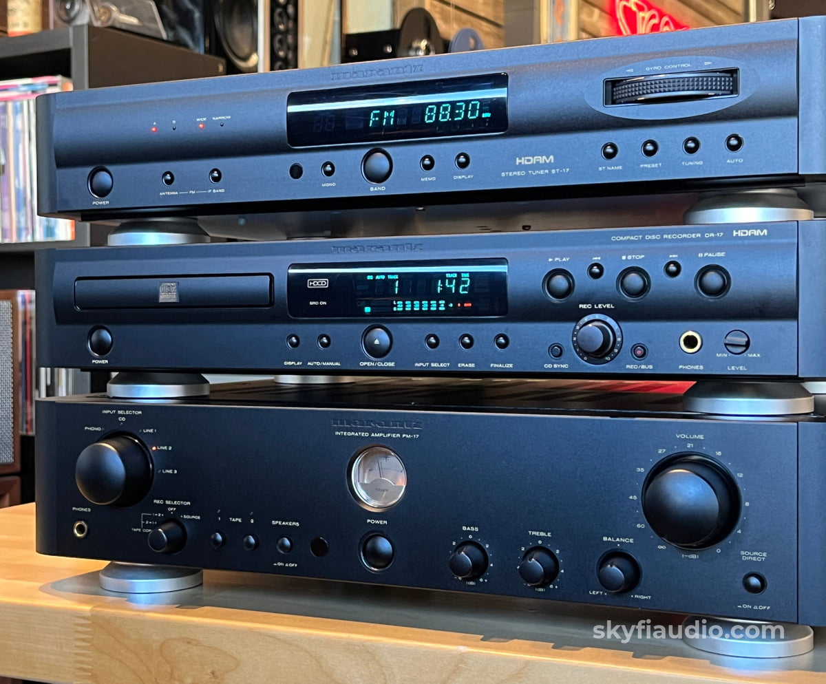 Marantz 17 Series System - Integrated Amplifier CD Player and Tuner - Integrated Amplifier