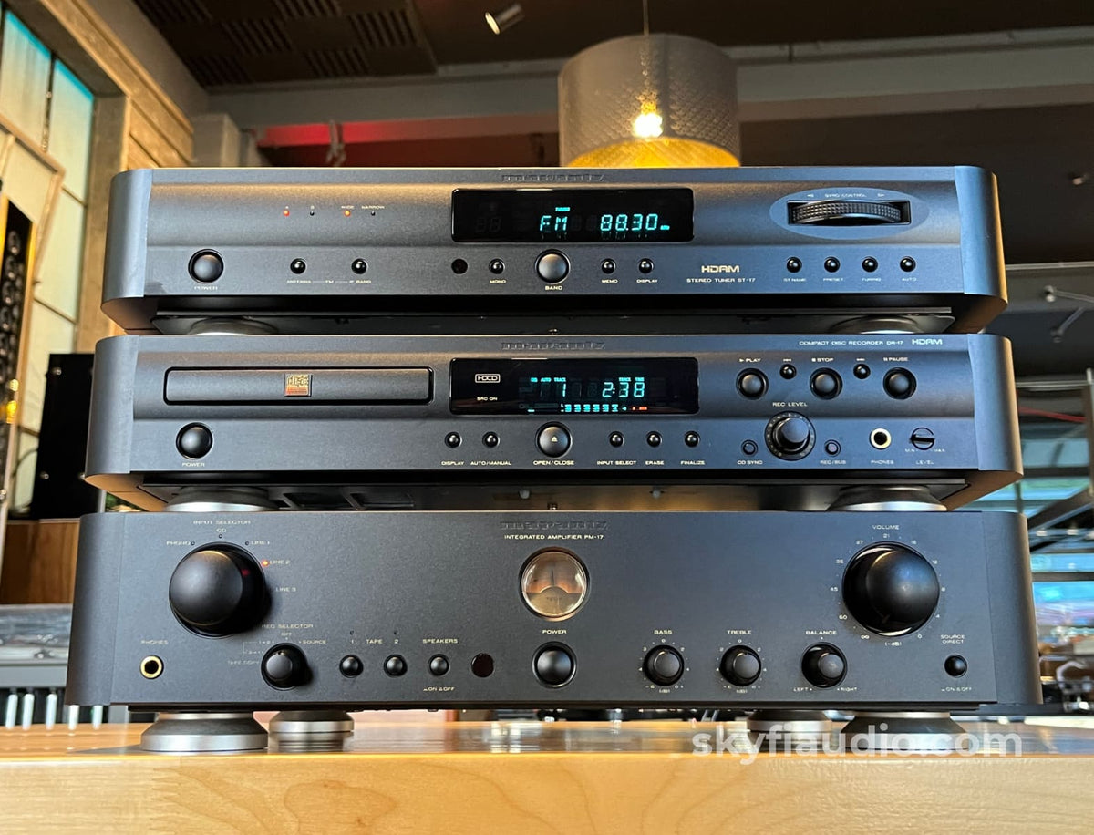 Marantz 17 Series System - Integrated Amplifier CD Player and Tuner - Integrated Amplifier