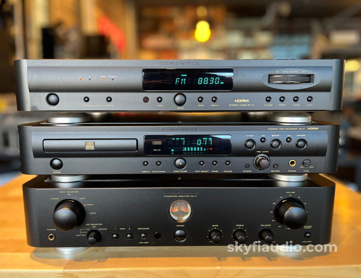 Marantz 17 Series System - Integrated Amplifier CD Player and Tuner - Integrated Amplifier