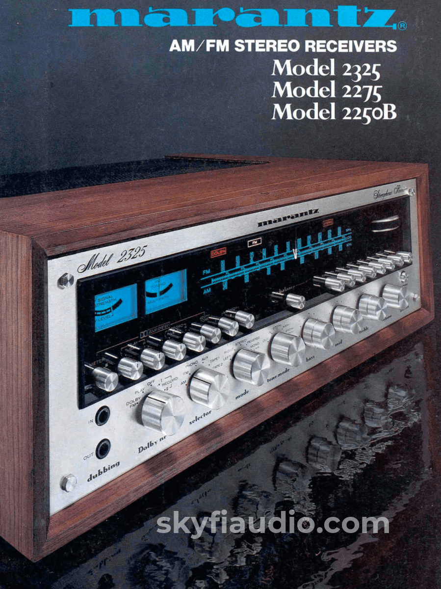 Marantz 2325 Vintage Stereophonic Receiver - Full Skyfi Restoration Integrated Amplifier