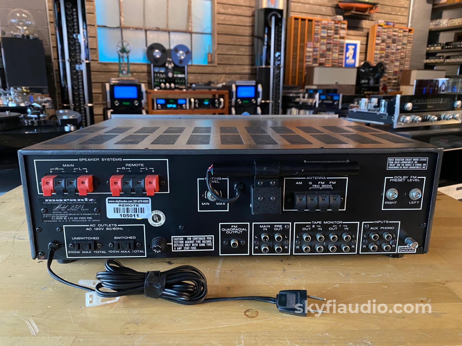 Marantz 2325 Vintage Stereophonic Receiver - Full Skyfi Restoration Integrated Amplifier