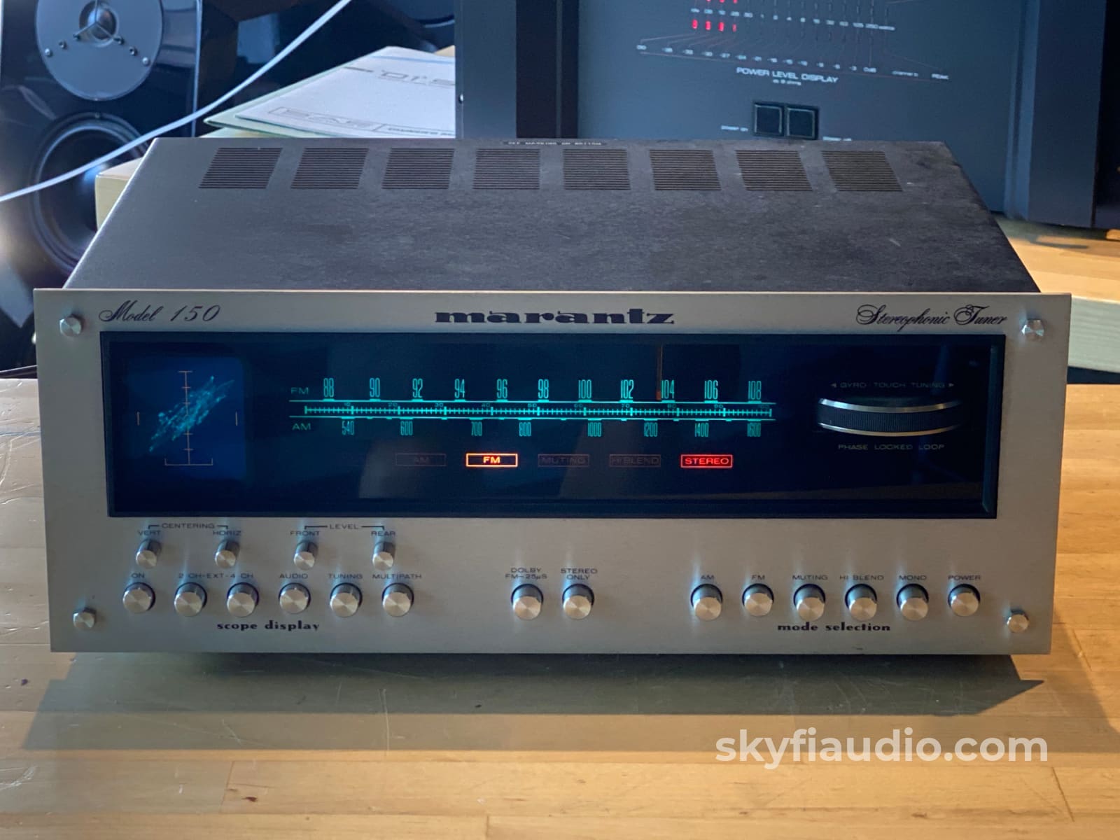Marantz Model 150 Vintage Am/Fm Tuner With Scope