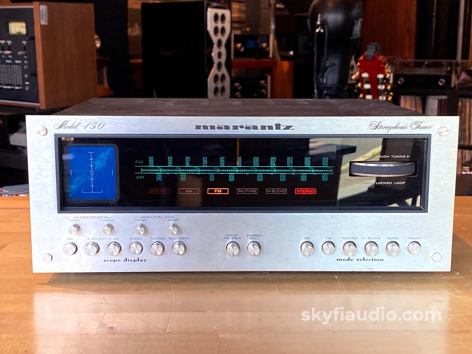 Marantz Model 150 Vintage Am/Fm Tuner With Scope