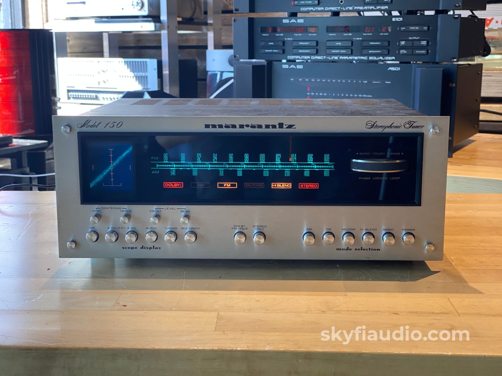 Marantz Model 150 Vintage Am/Fm Tuner With Scope