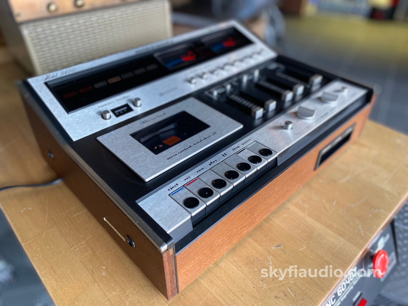 Marantz Model 5420 Tape Deck W/Vu Meters And 4-Ch Mixer