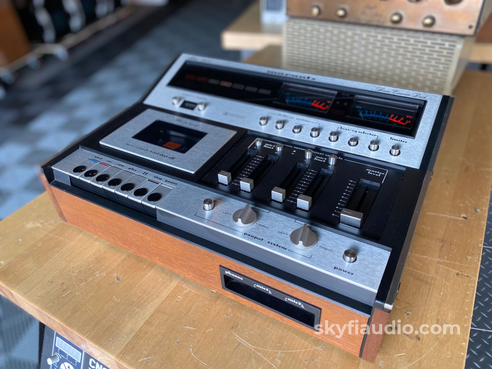 Marantz Model 5420 Tape Deck W/Vu Meters And 4-Ch Mixer