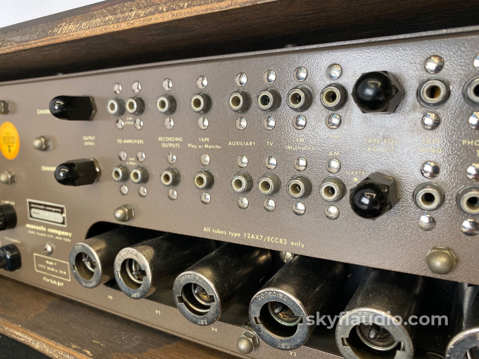 Marantz Model 7 Vintage Tube Preamp - Bone Stock Collectors Piece Mint Preamplifier