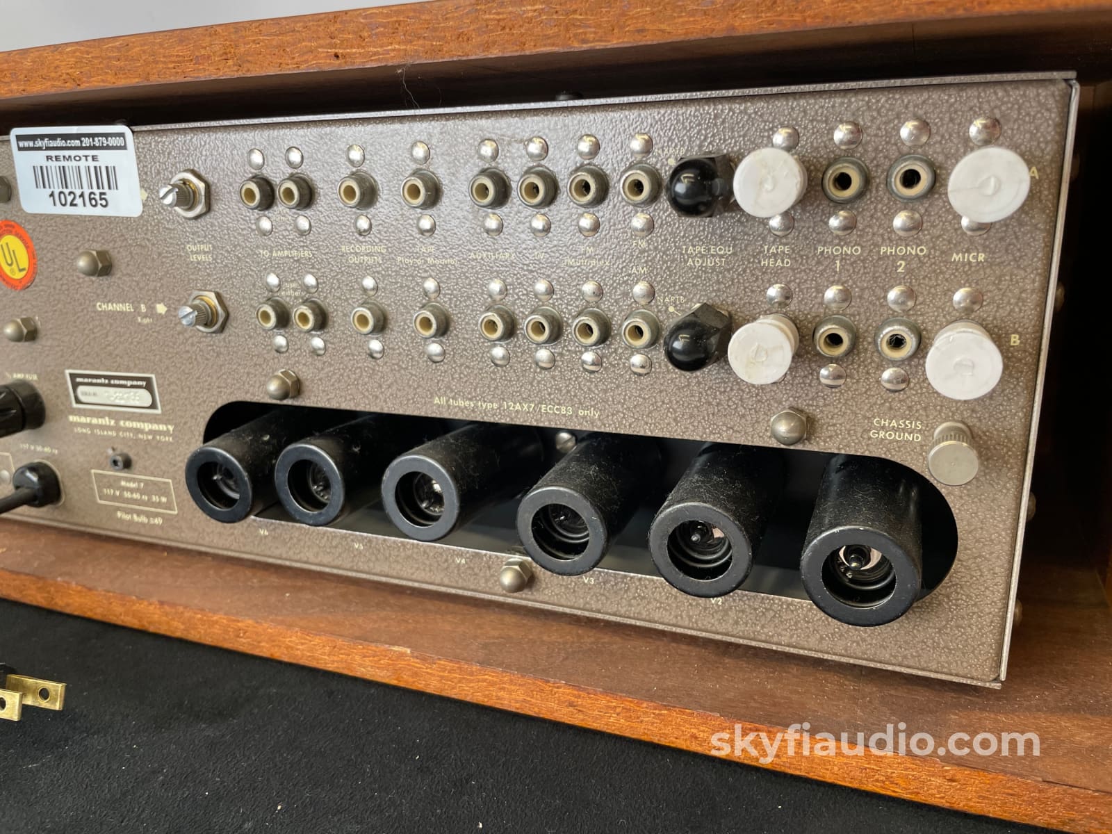 Marantz Model 7 Vintage Tube Preamp - Full Restoration And Gorgeous Preamplifier