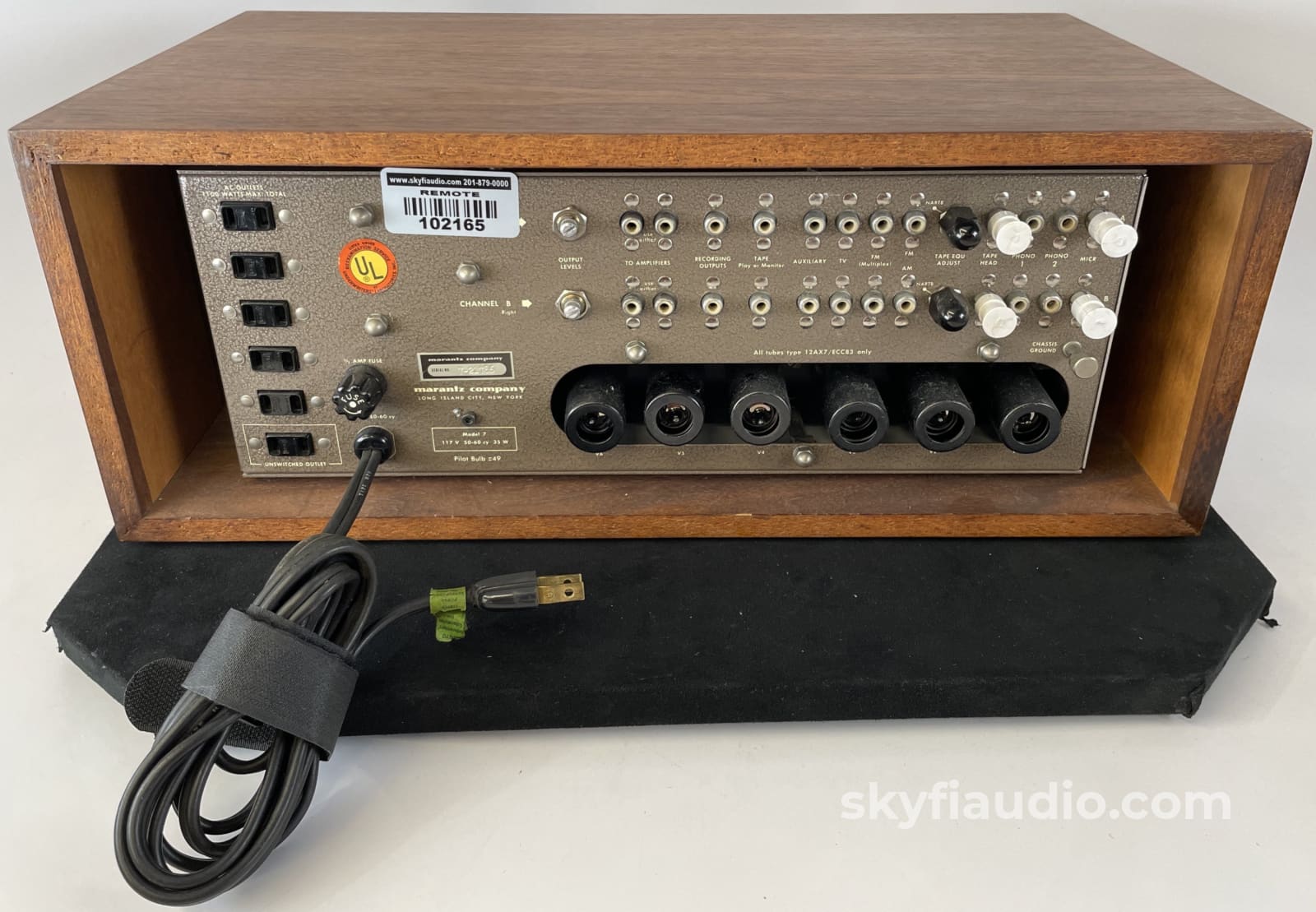 Marantz Model 7 Vintage Tube Preamp - Full Restoration And Gorgeous Preamplifier