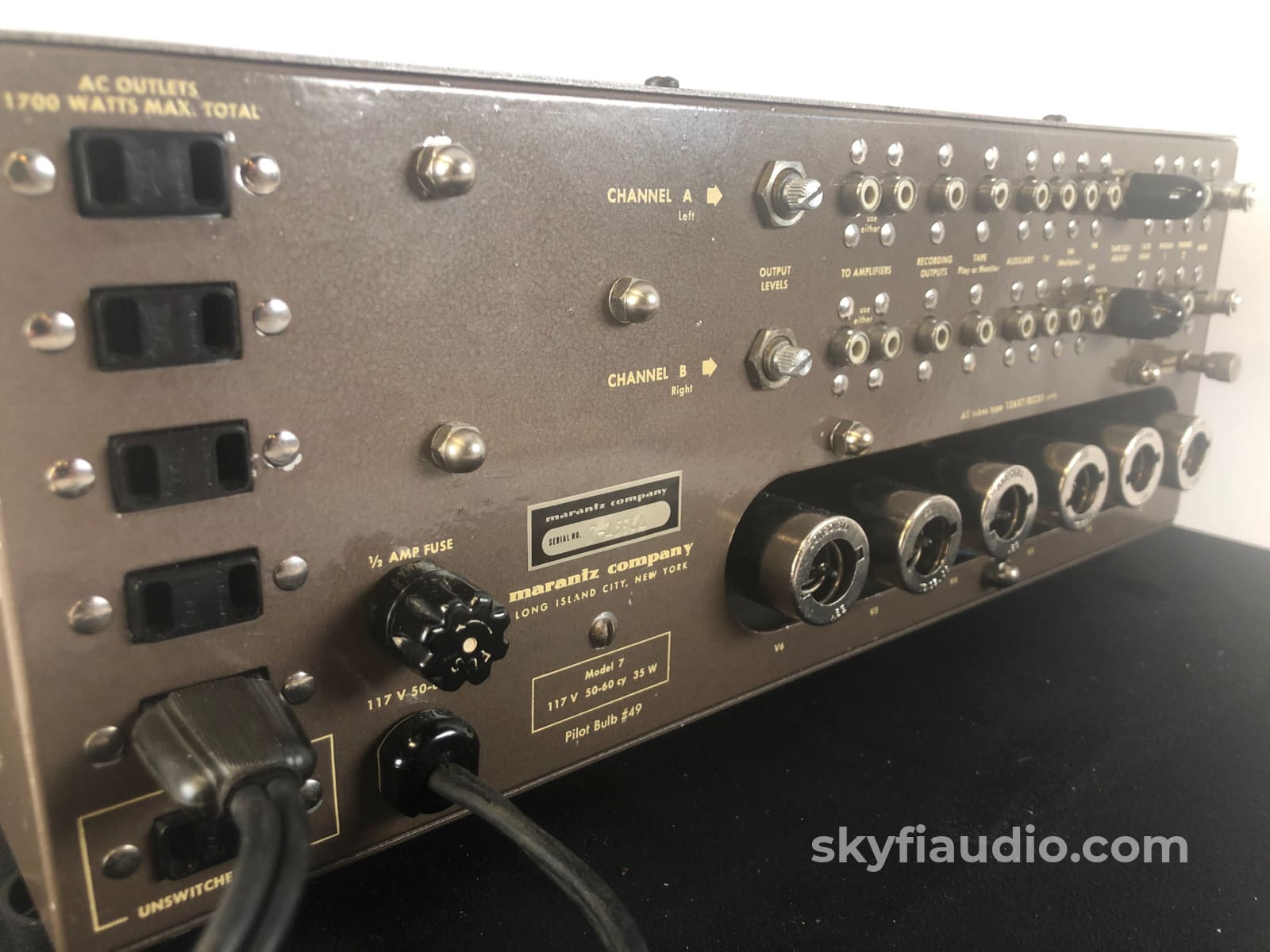Marantz Model 7 Vintage Tube Preamp - Super Collectible Holy Grail Collection Preamplifier