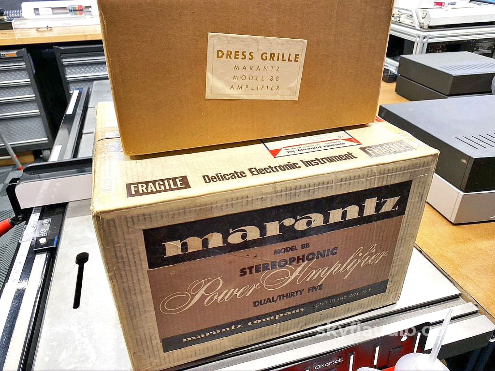 Marantz Model 8B New In Box! With Nos Tubes And Cage Amplifier