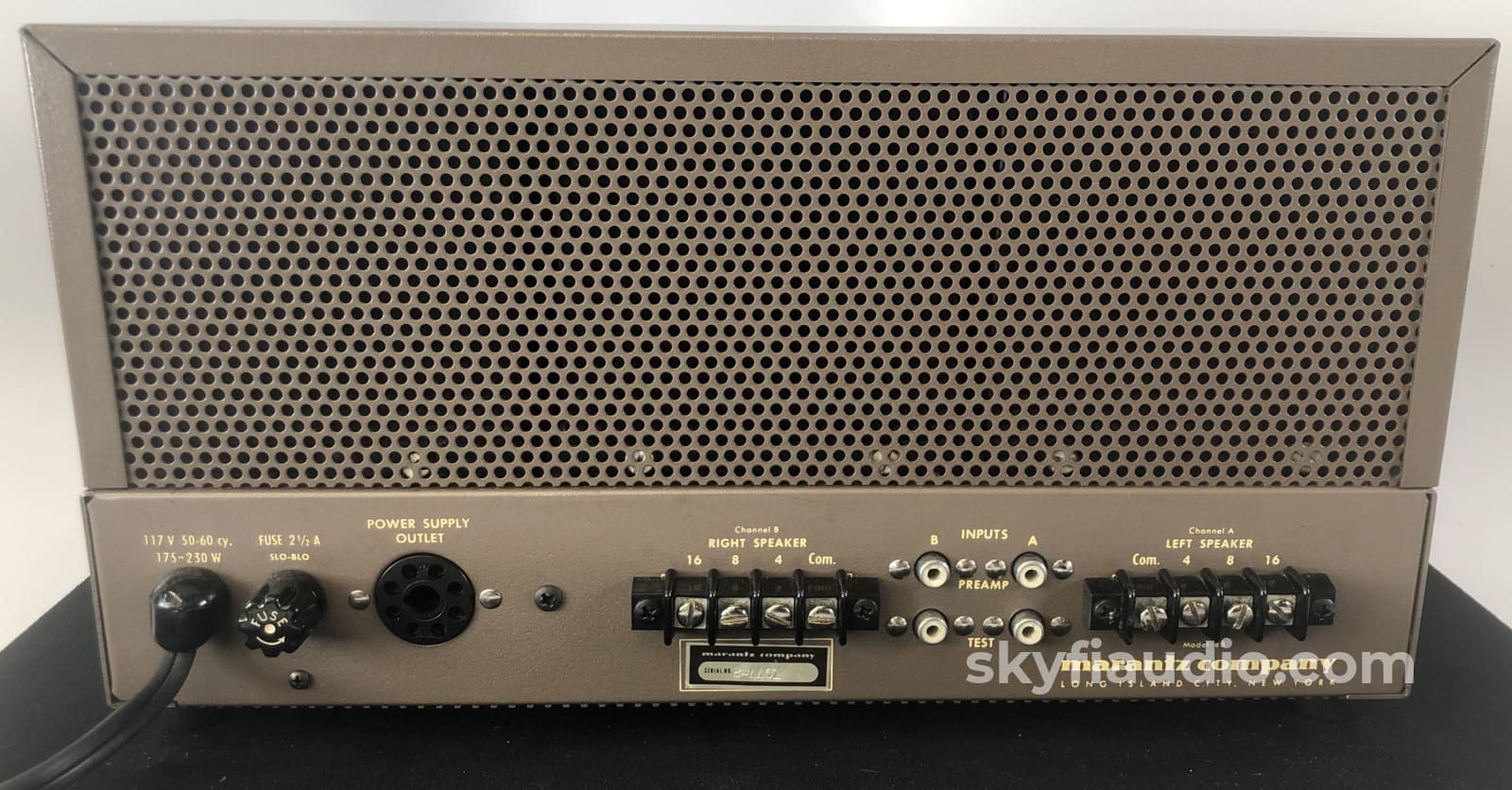 Marantz Model 8B Tube Amplifier - A True Classic Full Restoration