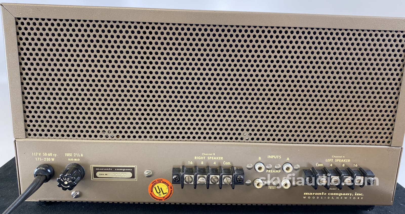 Marantz Model 8B Tube Amplifier - A True Classic Full Restoration