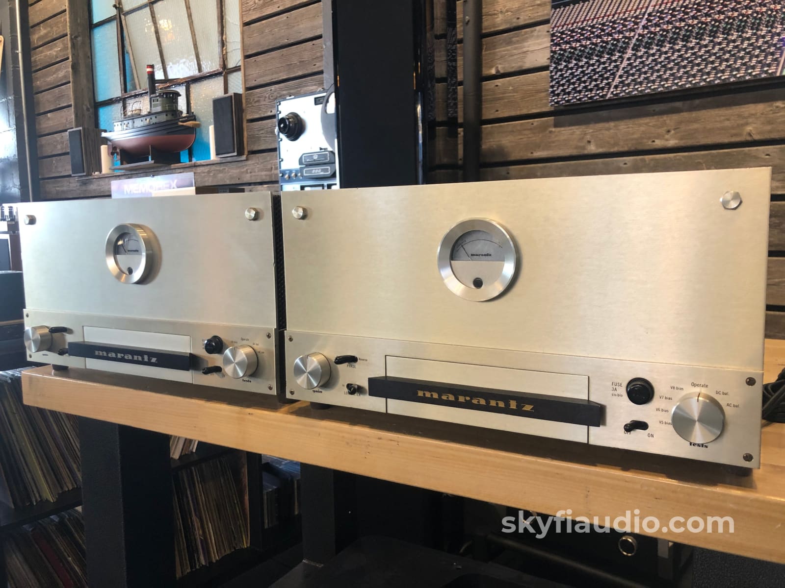 Marantz Model 9 Vintage Tube Monoblock Amplifiers - The Holy Grail Restored Amplifier