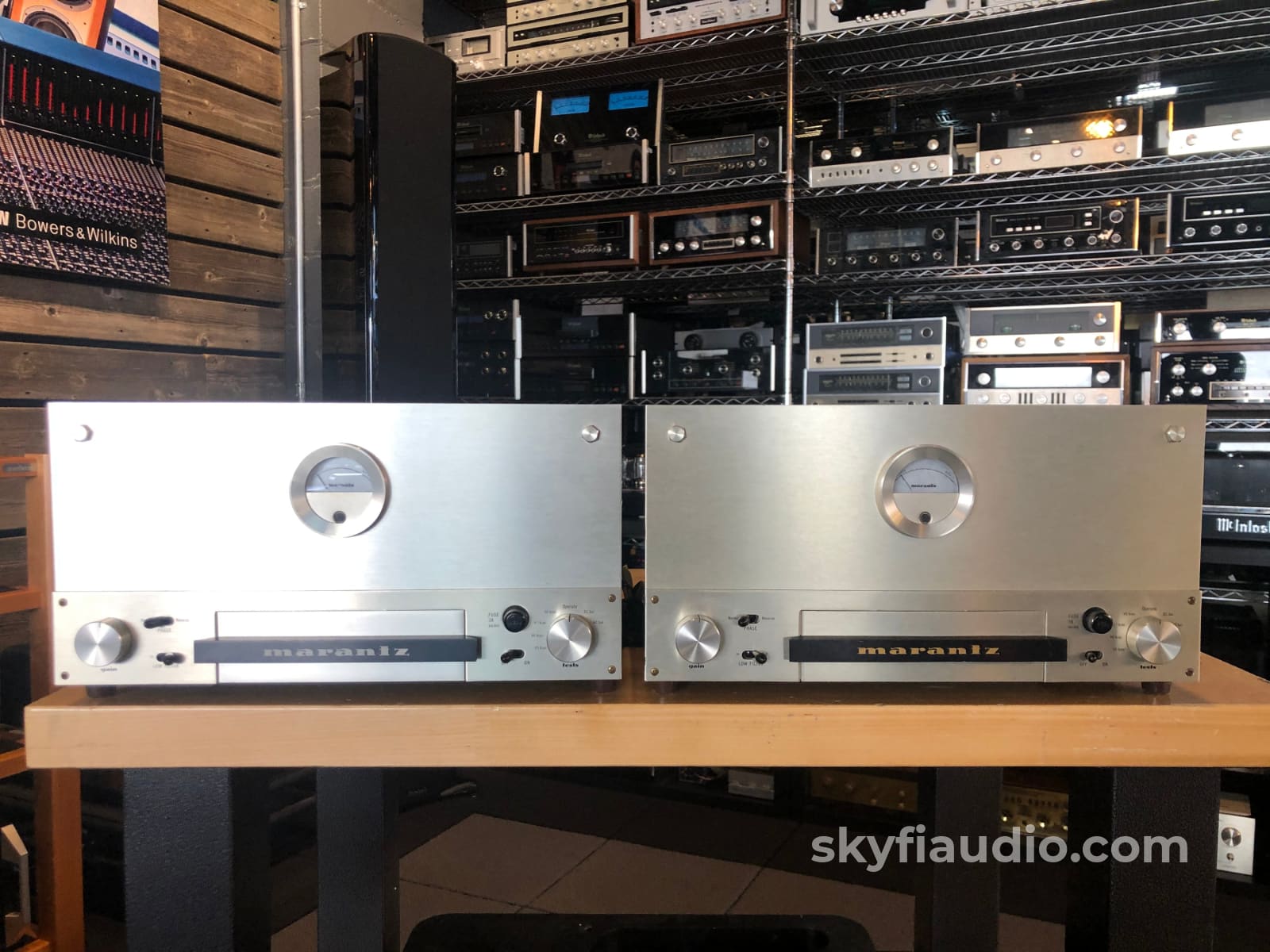Marantz Model 9 Vintage Tube Monoblock Amplifiers - The Holy Grail Restored Amplifier
