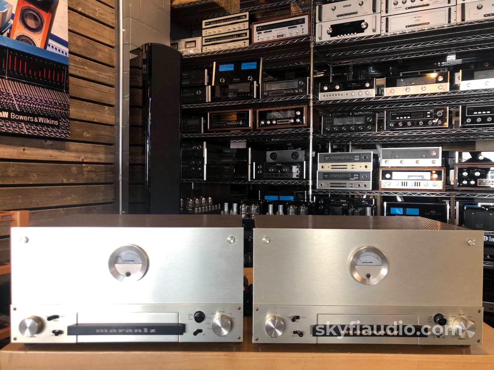 Marantz Model 9 Vintage Tube Monoblock Amplifiers - The Holy Grail Restored Amplifier
