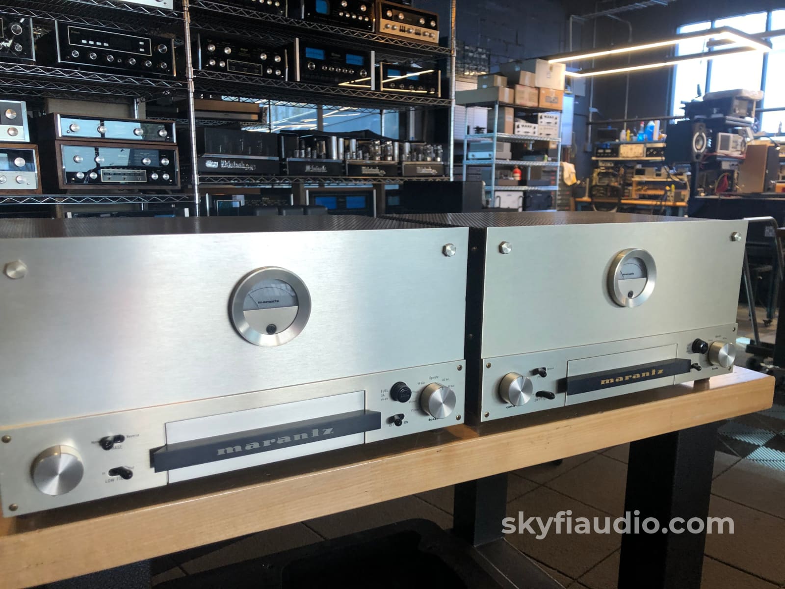 Marantz Model 9 Vintage Tube Monoblock Amplifiers - The Holy Grail Restored Amplifier