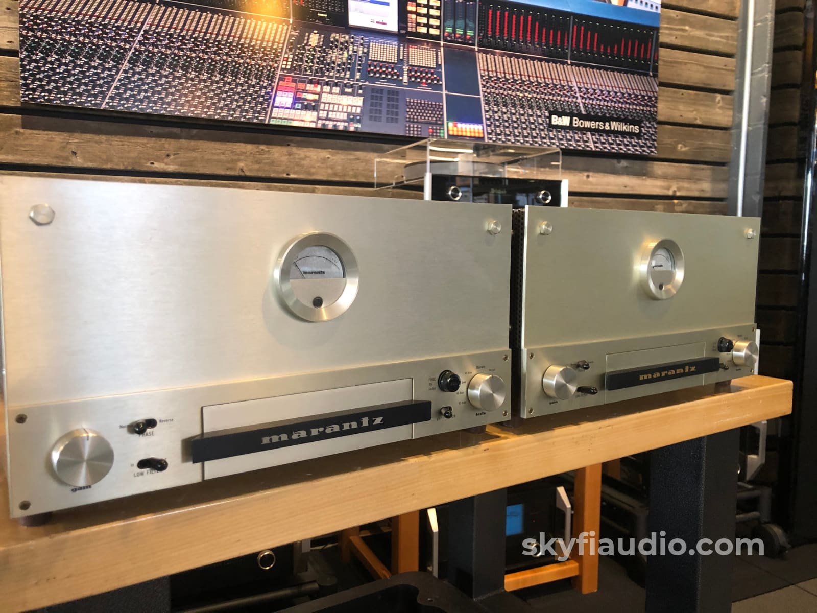 Marantz Model 9 Vintage Tube Monoblock Amplifiers - The Holy Grail Restored Amplifier
