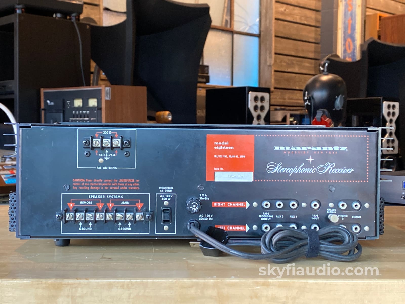 Marantz Model Eighteen - The First Receiver! Receiver