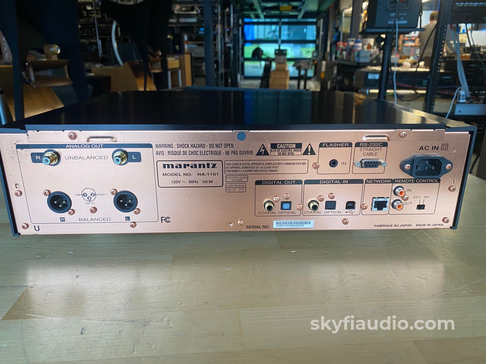 Marantz Na-11S1 Reference Series Network Audio Player/Streamer Dac Complete Cd + Digital