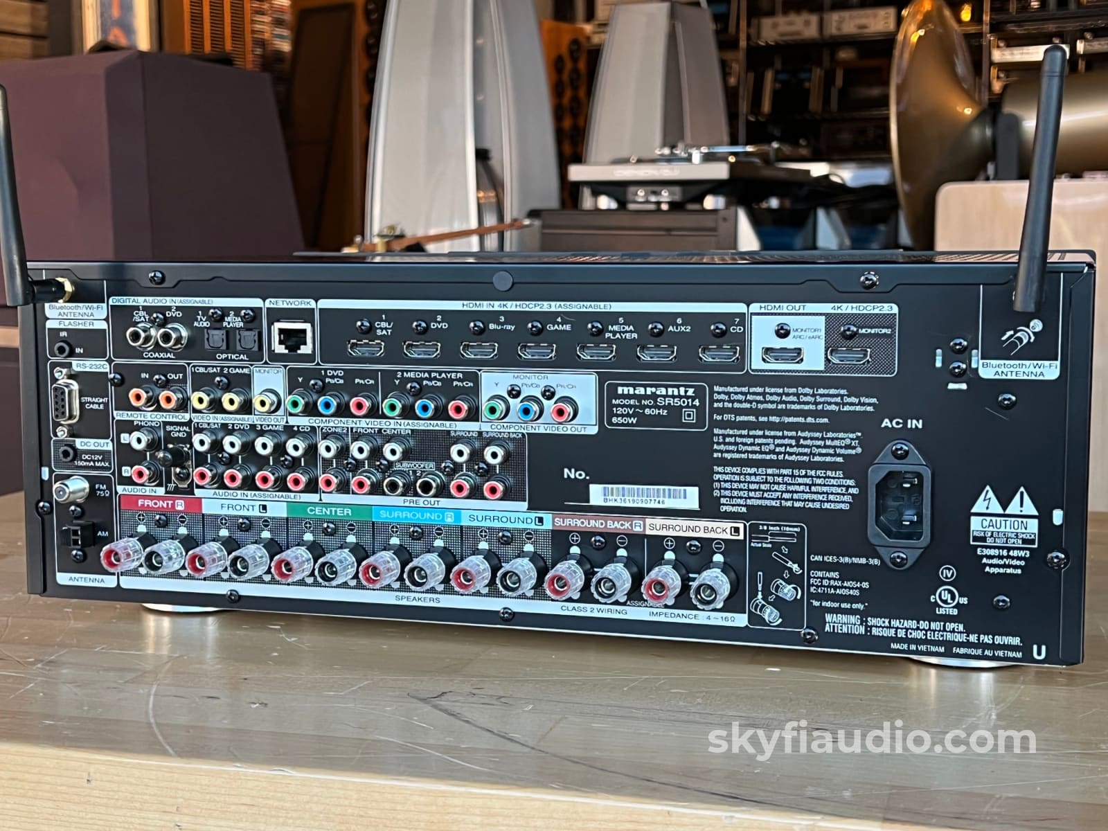Marantz Sr5014 Av Receiver - 7.2 Channels Ultra Hd 4K Dolby Atmos And Vision Integrated Amplifier