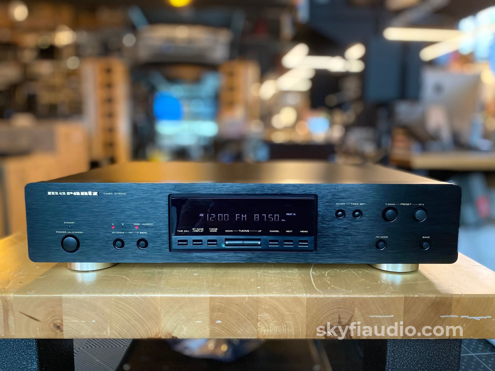 マランツ ST6000 チューナー Marantz ST6000 FM Tuner With Remote and Box - Modified