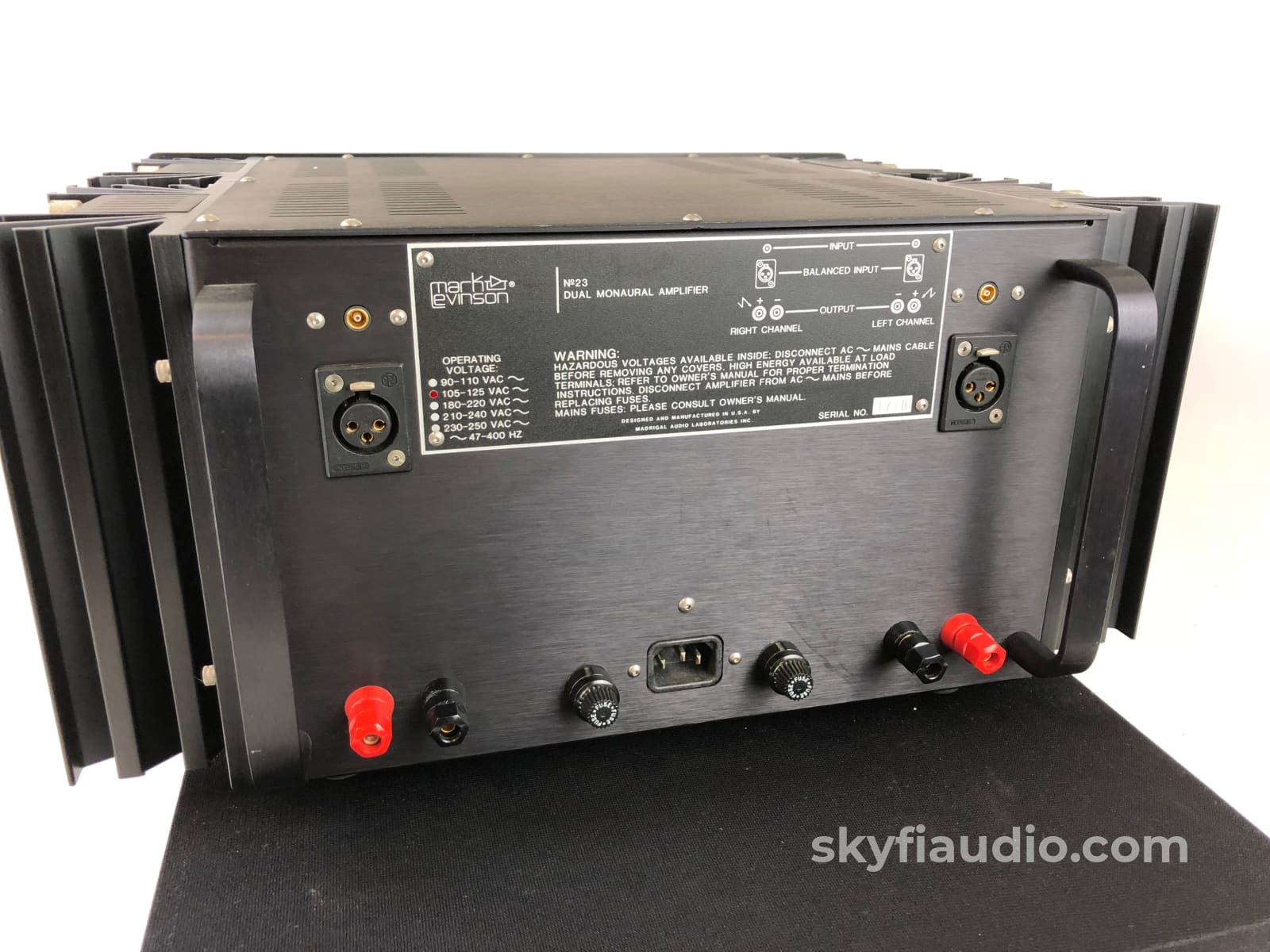 Mark Levinson No.23 Dual Monaural Solid State Amplifier