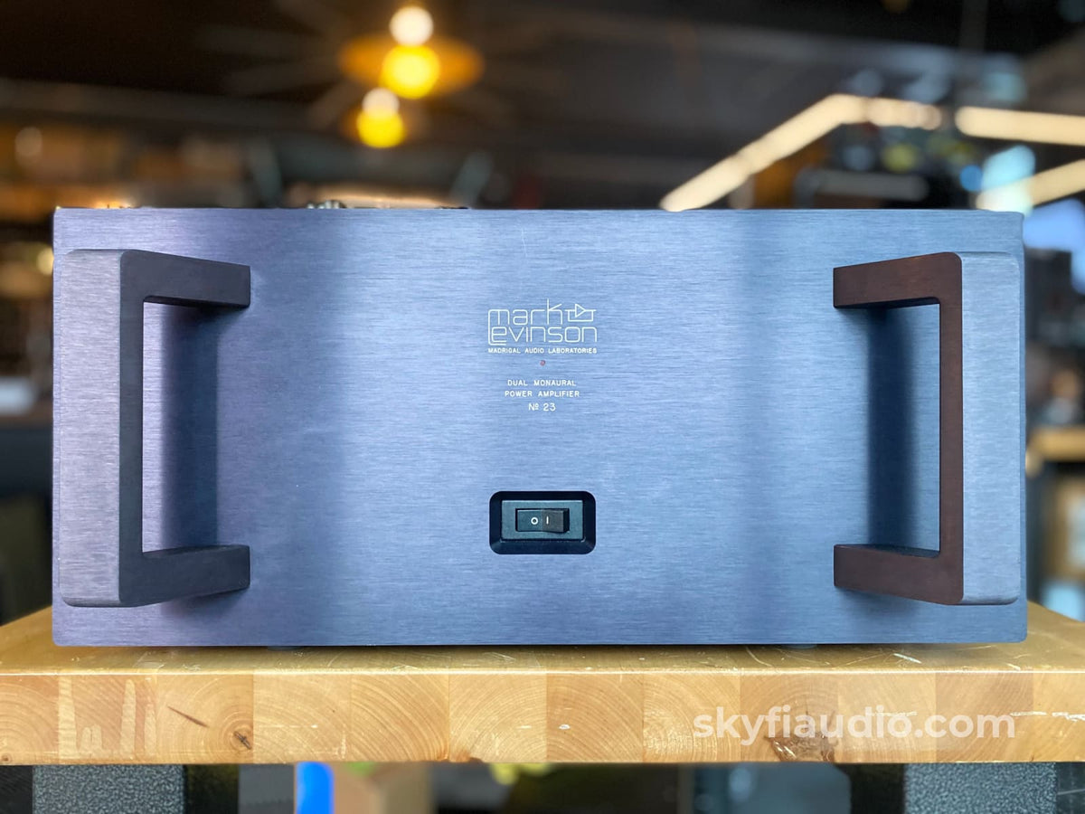 Mark Levinson No.23 Dual Monaural Solid State Amplifier