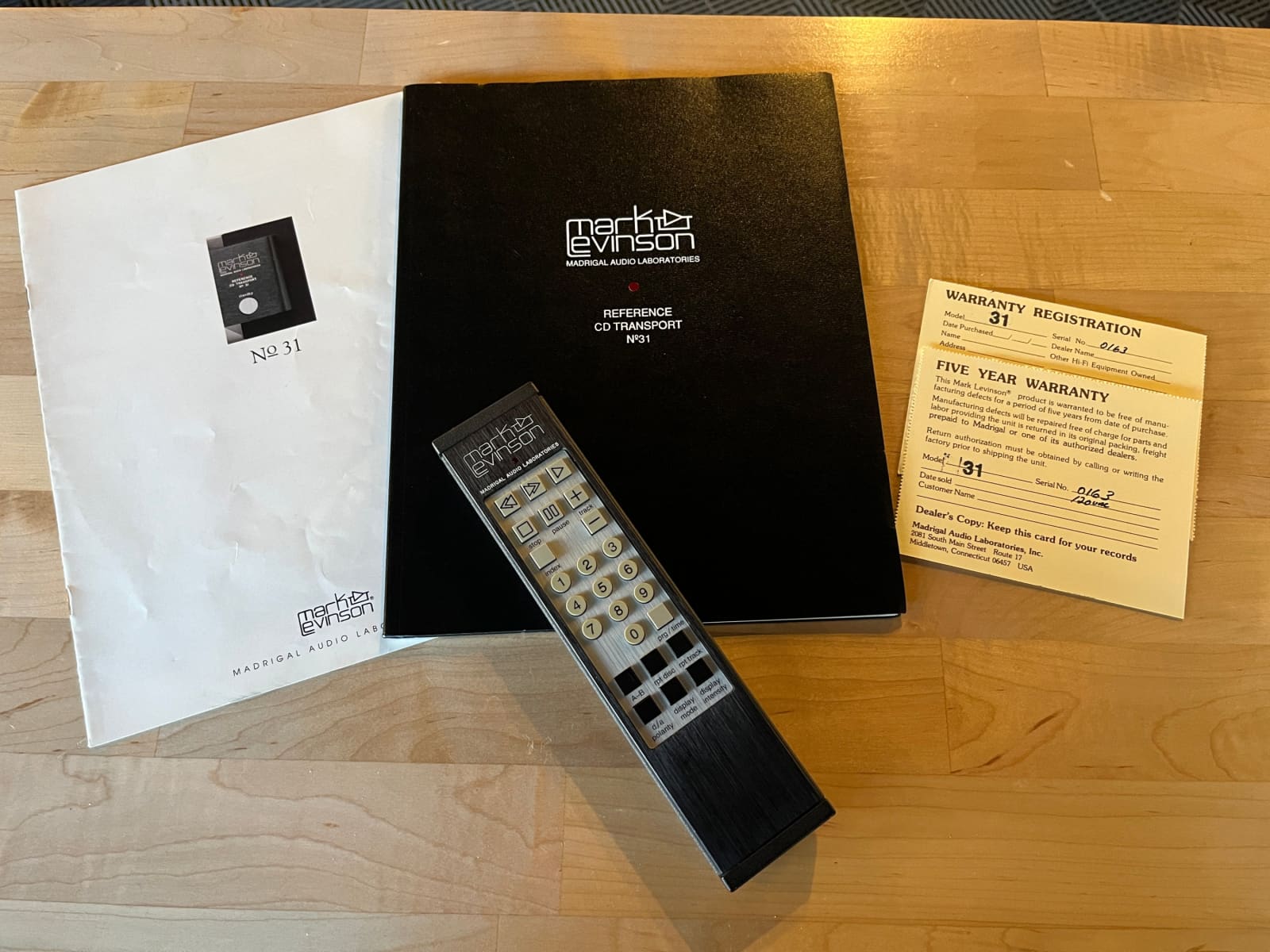 Mark Levinson No. 31 CD Transport CD + Digital