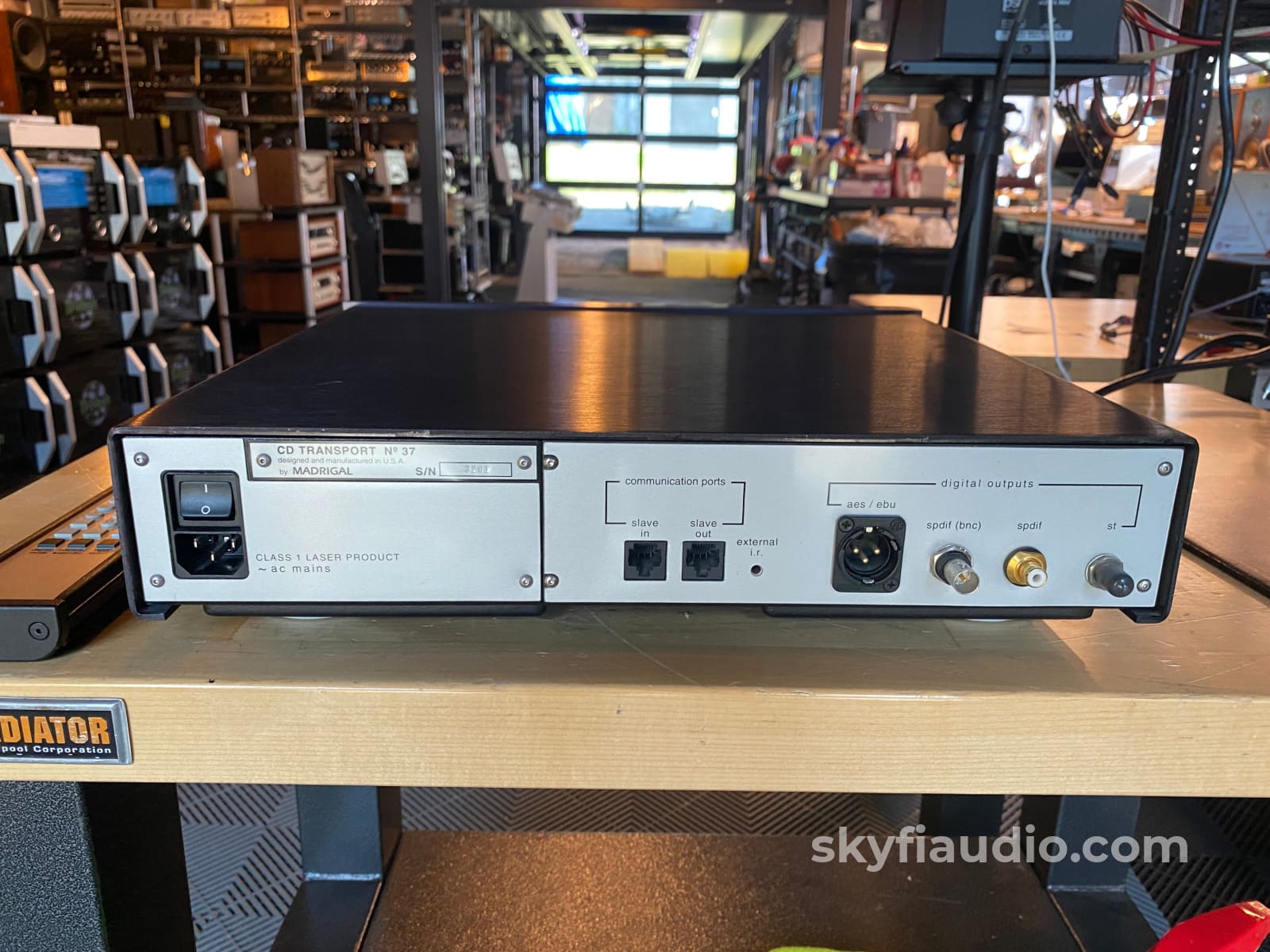Mark Levinson No.37 Cd Transport With Original Manual - Freshly Serviced + Digital