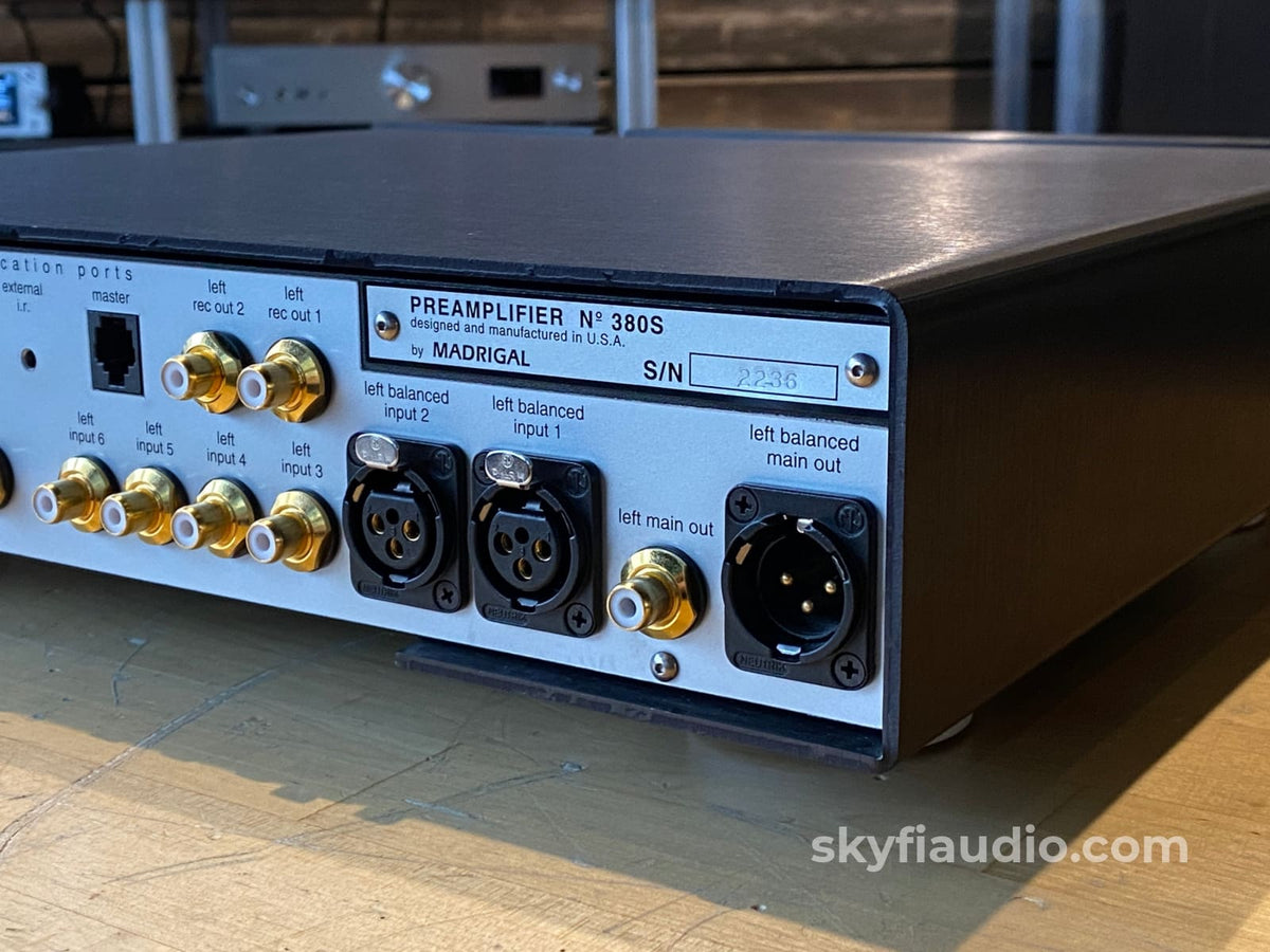 Mark Levinson 380S Dual Mono Preamp - Factory Serviced Preamplifier