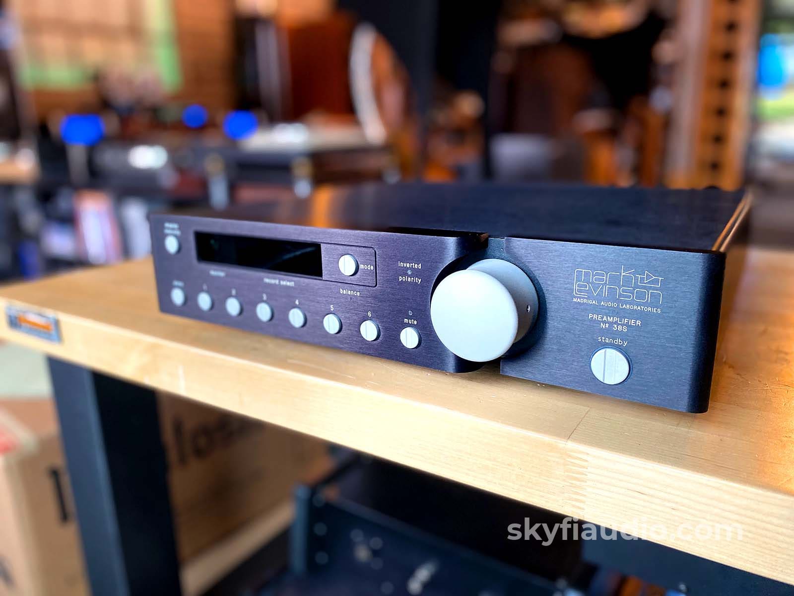 Mark Levinson No.38S Dual Mono Preamplifier Complete