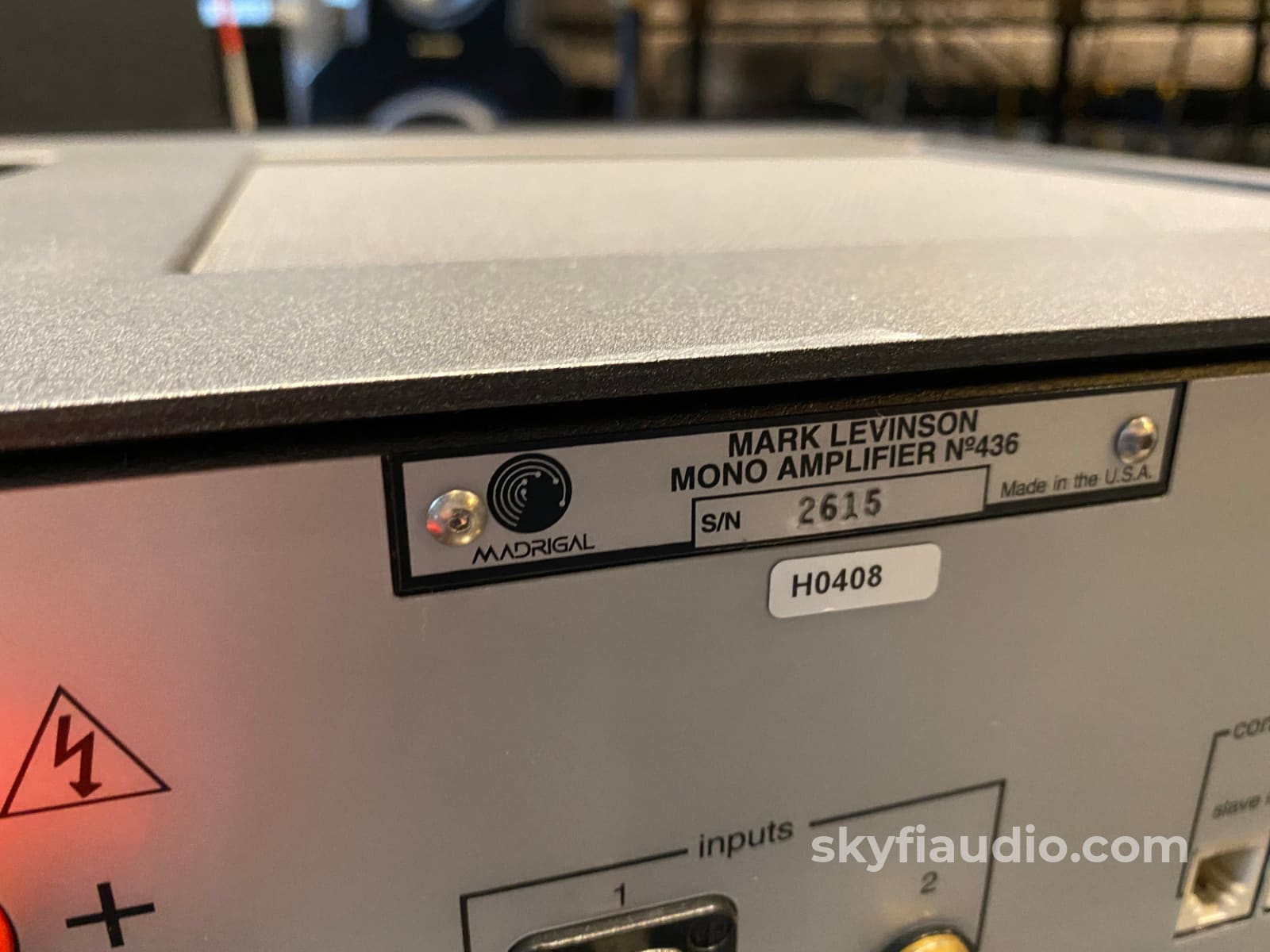 Mark Levinson No. 436 Monoblock Amplifiers - Rebuilt Amplifier